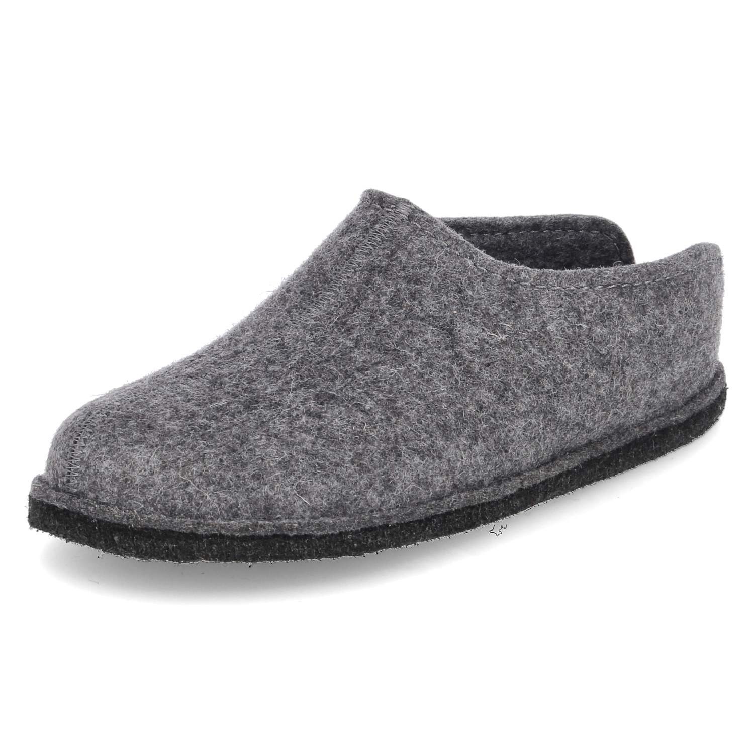 Haflinger Haflinger 311013-4 Herren Filz anthrazit Pantolette günstig online kaufen