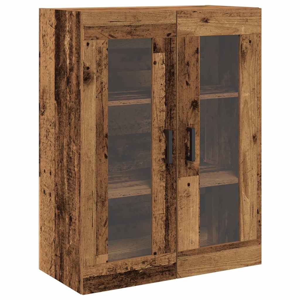 vidaXL Hängeschrank Wandschrank Altholz 69,5 x 34 x 90 cm Holzwerkstoff (1-St)