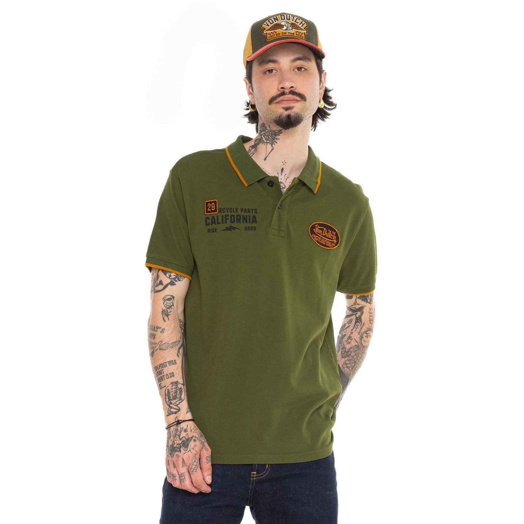 Von Dutch Print-Shirt Von Dutch Polo MARCO