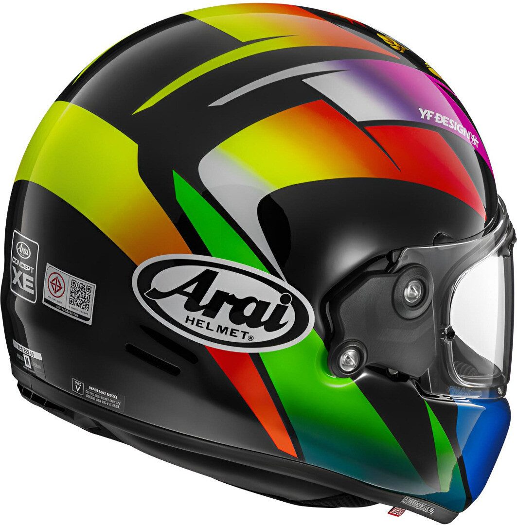 Arai Motorradhelm Concept-XE Sakata Helm, Bluetooth