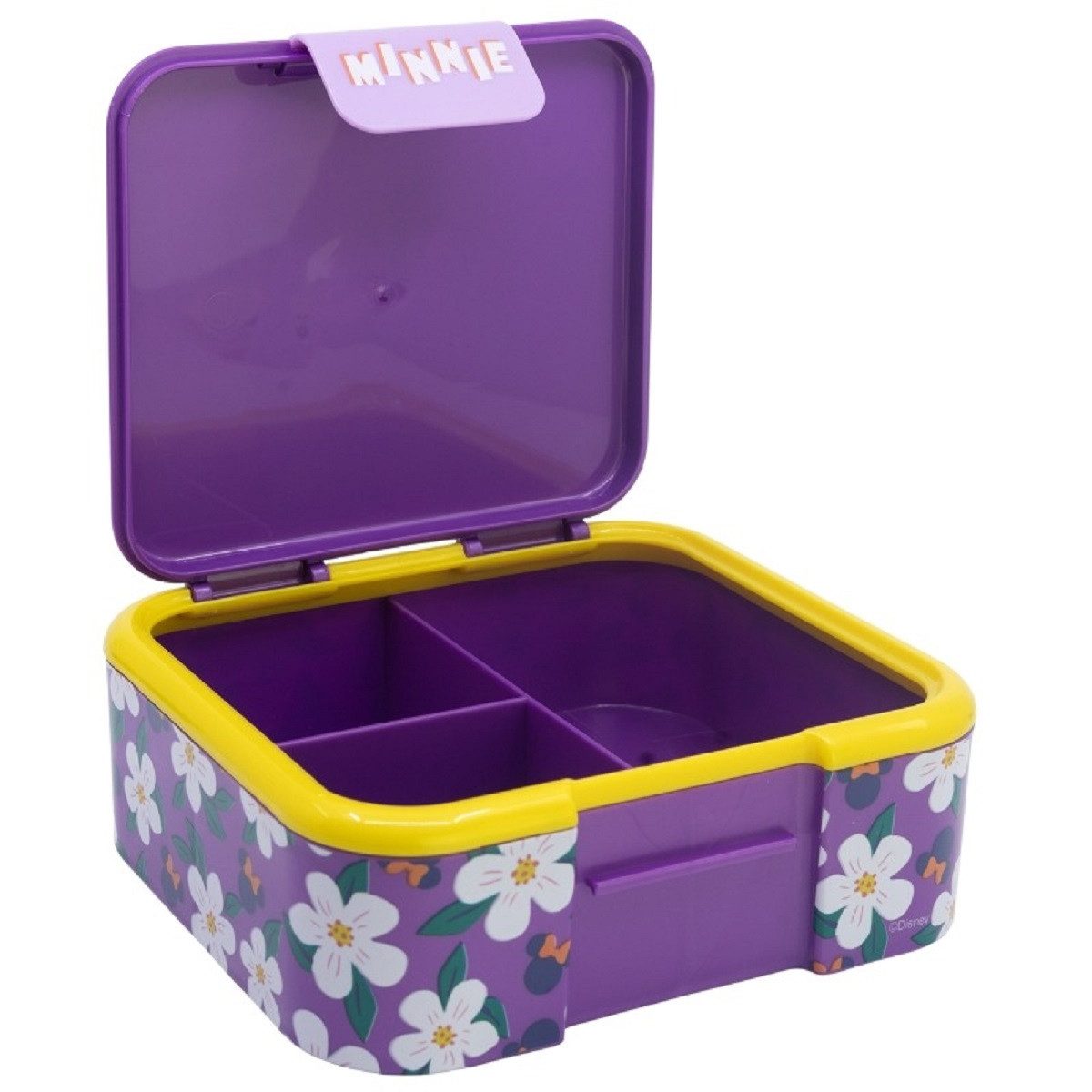 Stor Lunchbox Disney Minnie Mouse Kinder Brotdose – Lunchbox Pausenbox Schulbrotbox, (Einteilig), Brotzeitdose