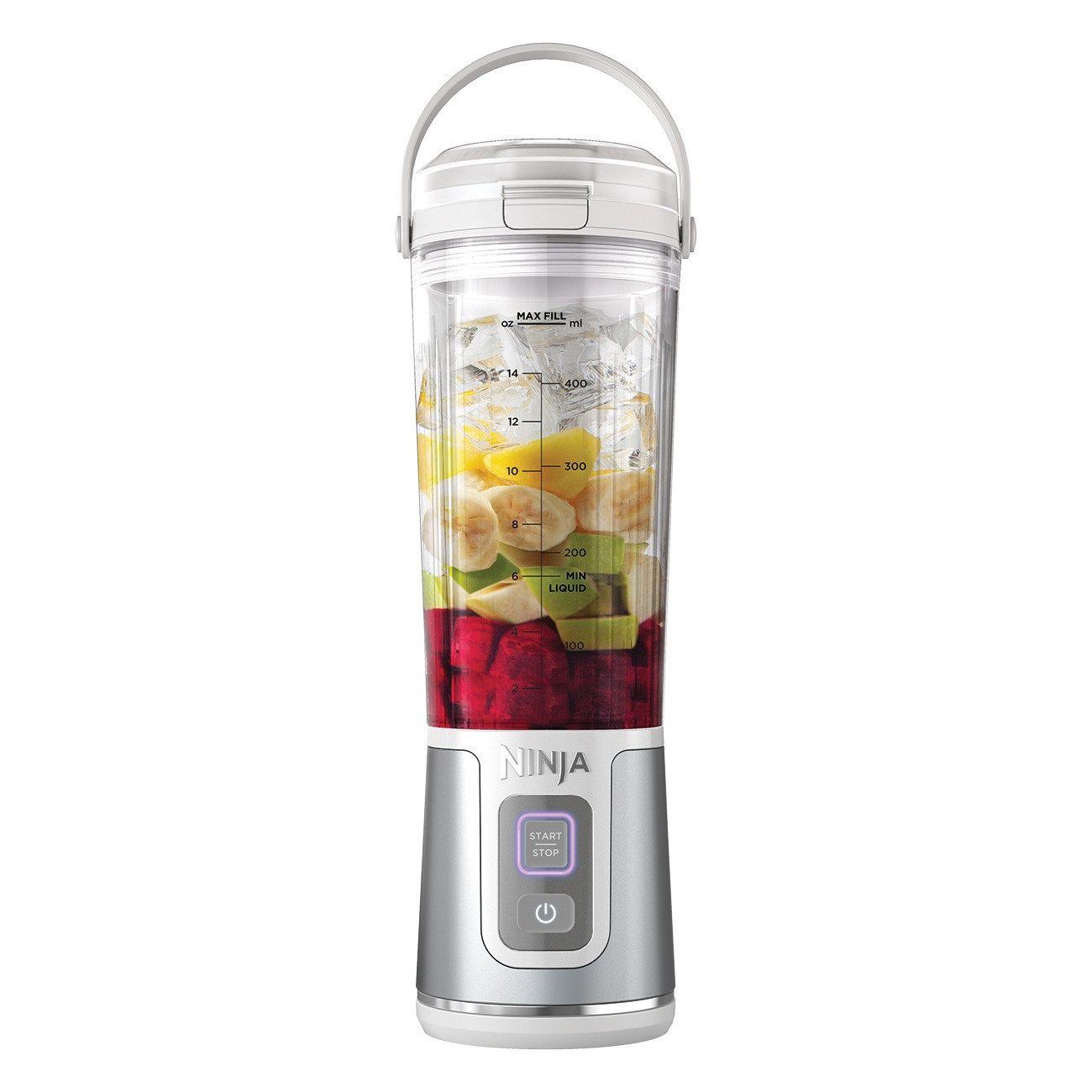 NINJA Standmixer Blast, 0 W, kabellos, tragbar & wiederaufladbar, 532 ml Kapazität