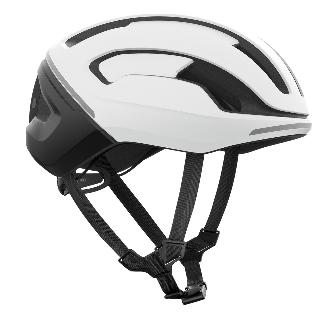 POC Fahrradhelm POC Omne Beacon MIPS Hydrogen White Black Matt L