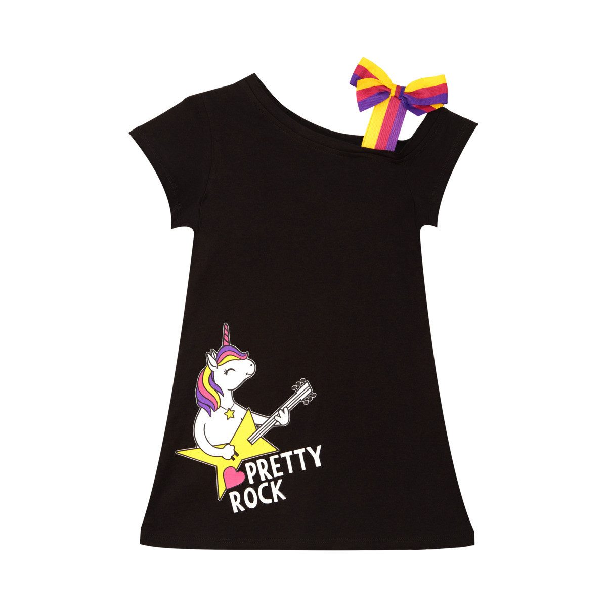 Denokids Midikleid Unicorn Rock Mädchen (1-tlg) Bekleidung, Outfit, Dress, Robe, Midikleid