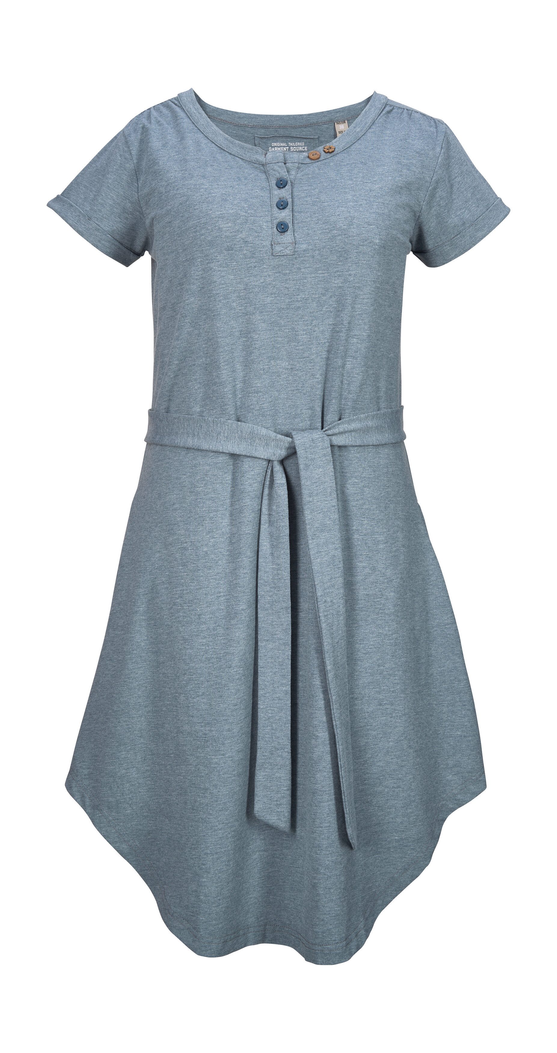 G.I.G.A. DX by killtec Sommerkleid GS 30 WMN DRSS Weiches Kleid mit Bindegürtel und asymmetrischem Saum