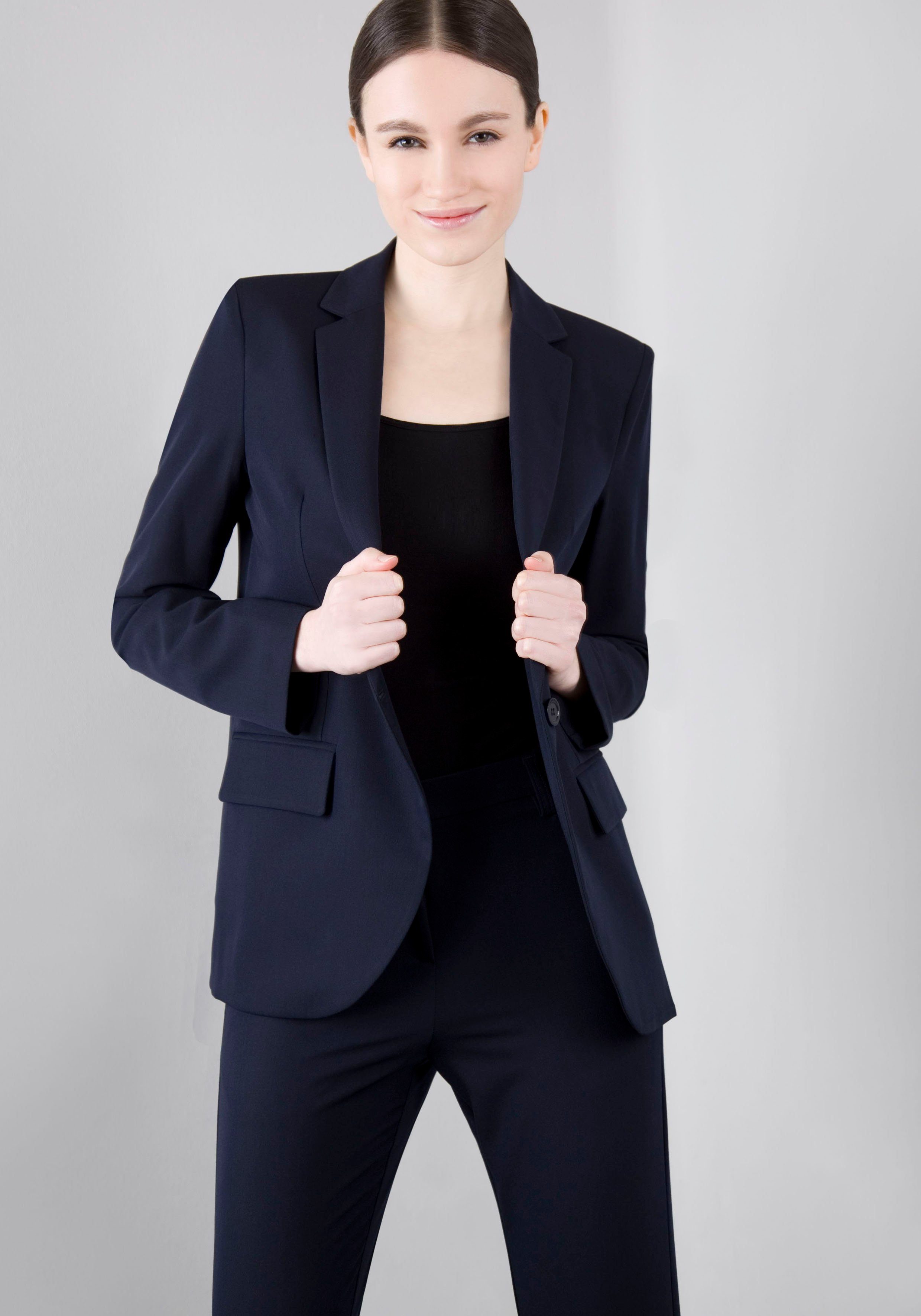 scuro Boyfriend-Blazer Blusenblazer blu IMPERIAL