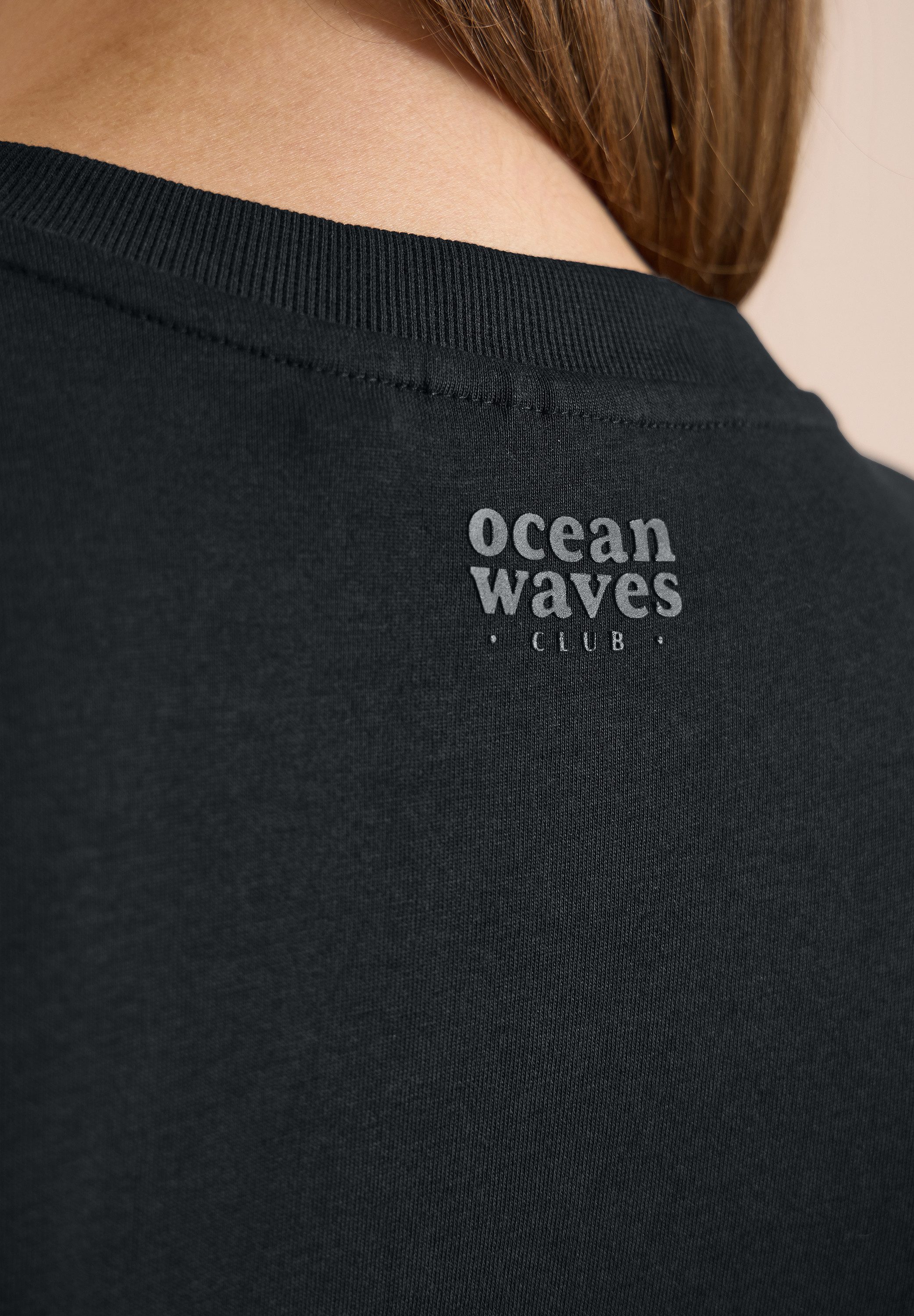 CECIL T-Shirt mit elastischem Bund