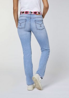 Polo Sylt Straight-Jeans mit entspannter Passform (1-tlg)