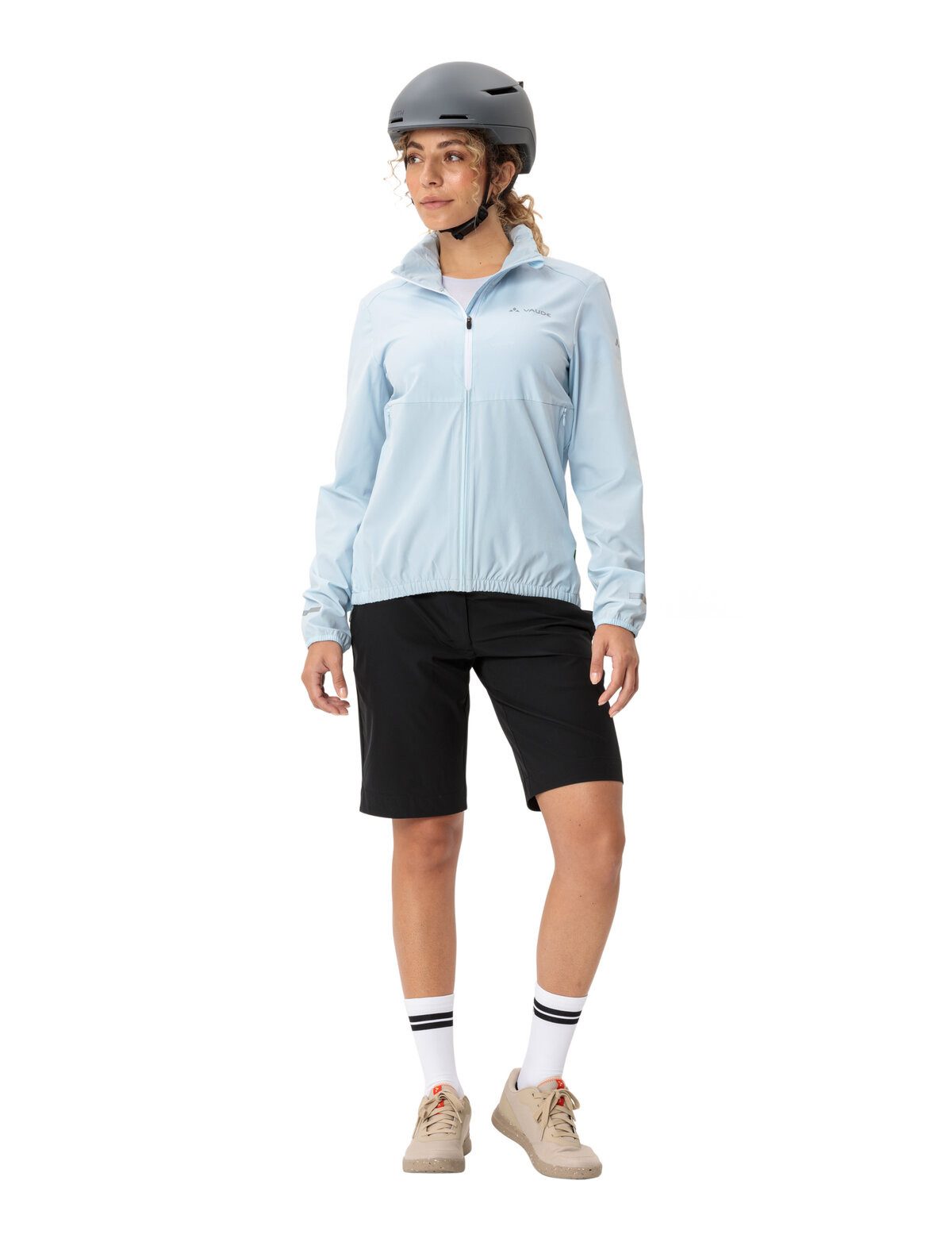 VAUDE Funktionsjacke WOMEN'S CYCLIST AIR JACKET (1-St) sportlich, wasserabweisend, windabweisend, atmungsaktiv – Bild 5 von 5