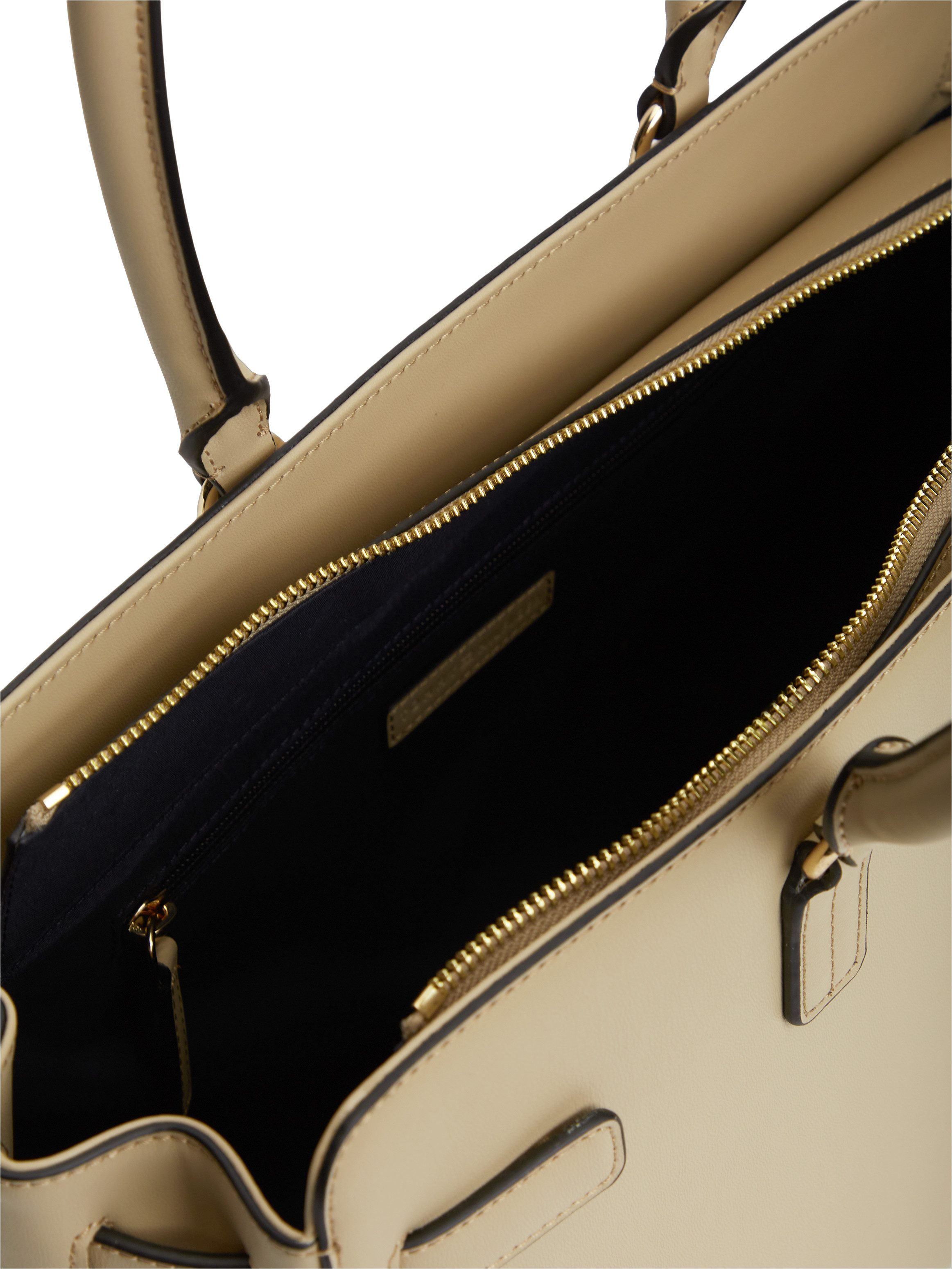 Tommy Hilfiger Handtasche TH JOY TOTE, Damen Schultertasche mit modischen Durchzügen