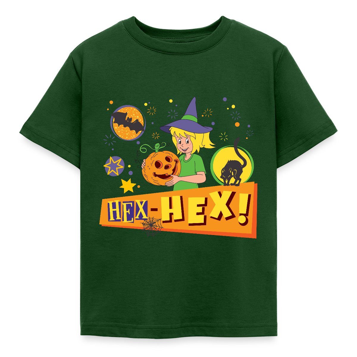 T-Shirt Bibi Blocksberg Halloween Hex-Hex! Mit Bibi Kinder T-Shirt