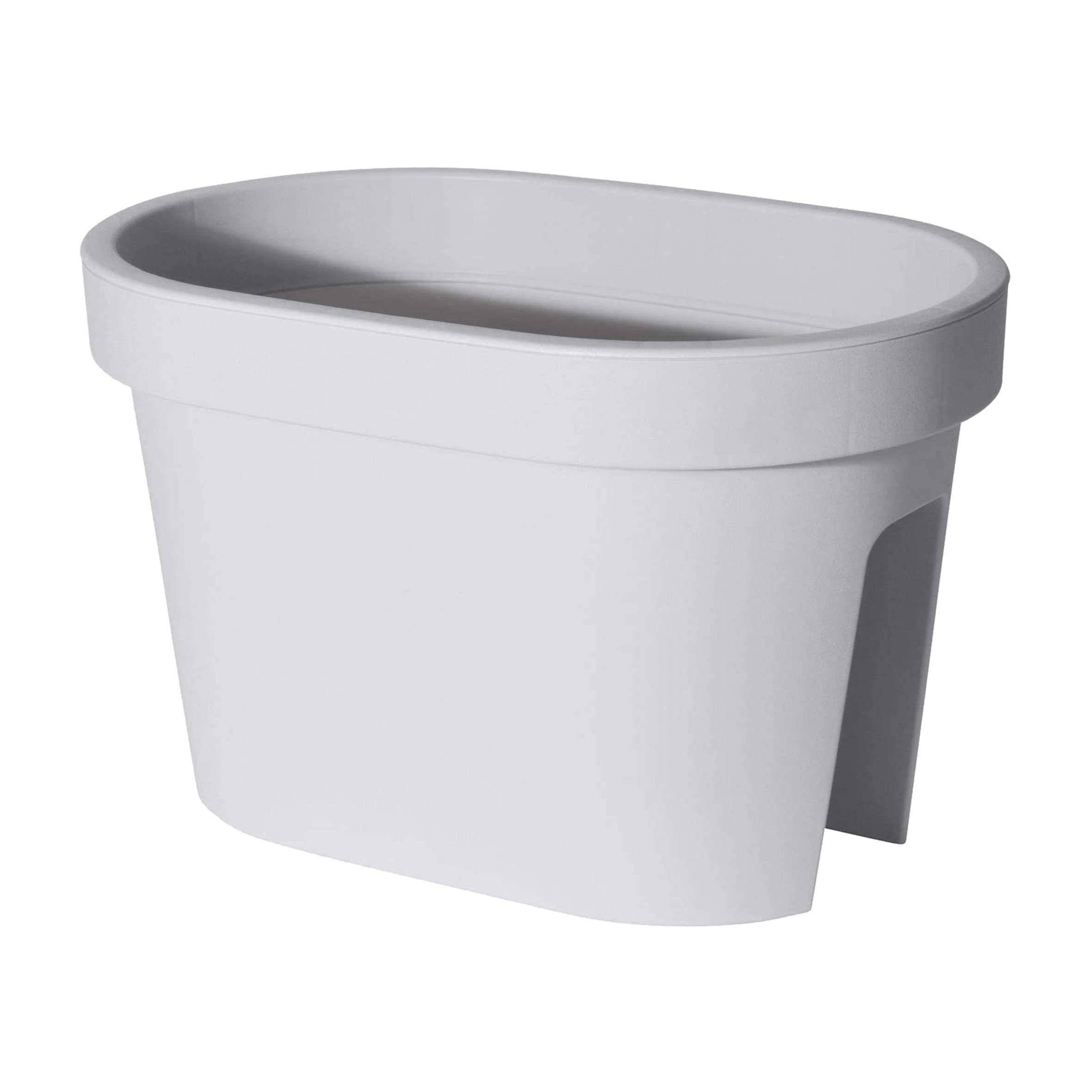 Spetebo Blumentopf Balkon Blumentopf OVAL - günstig online kaufen