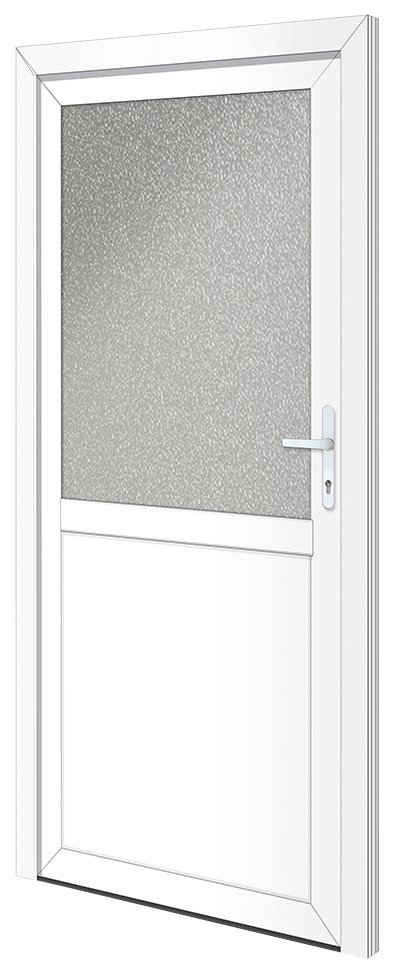 RORO Türen & Fenster Nebeneingangstür »OTTO 23«, BxH: 98x198 cm, weiß, ohne Griffgarnitur