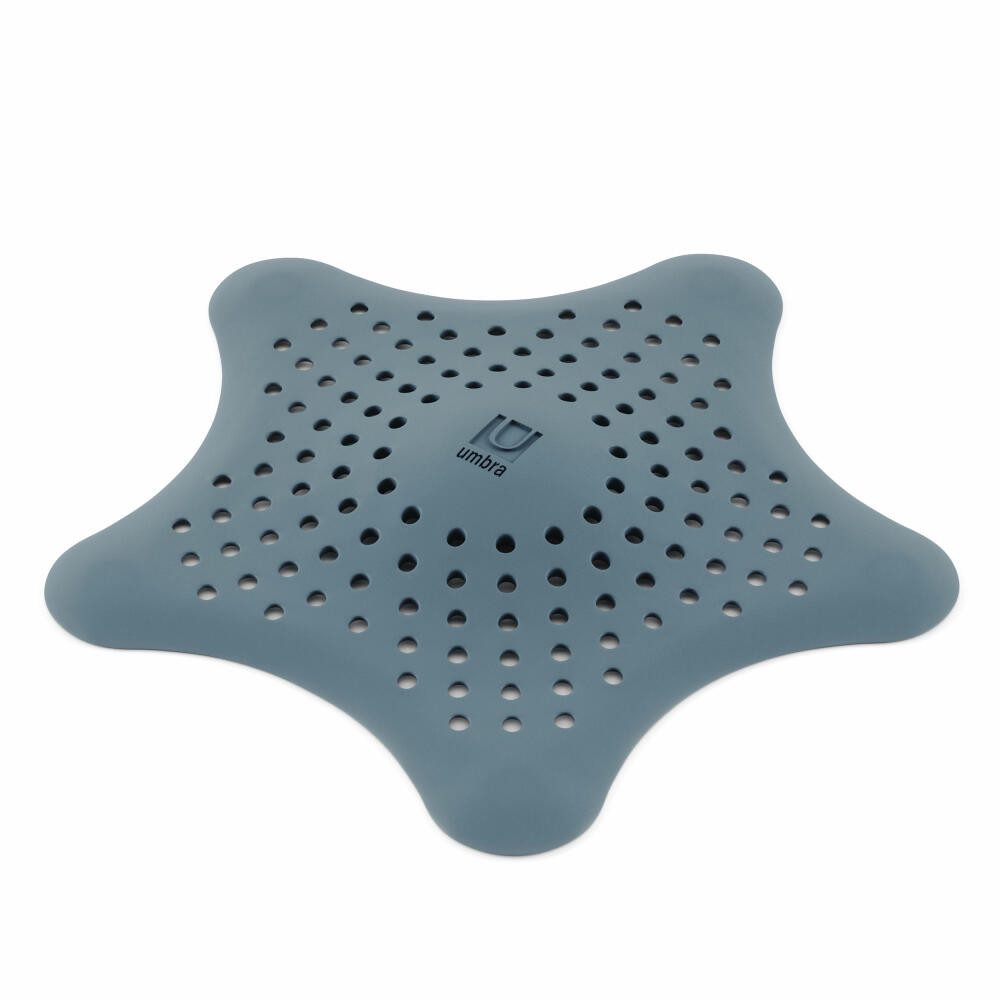 Umbra Abflusssieb Starfish Schieferblau, Hartgummi