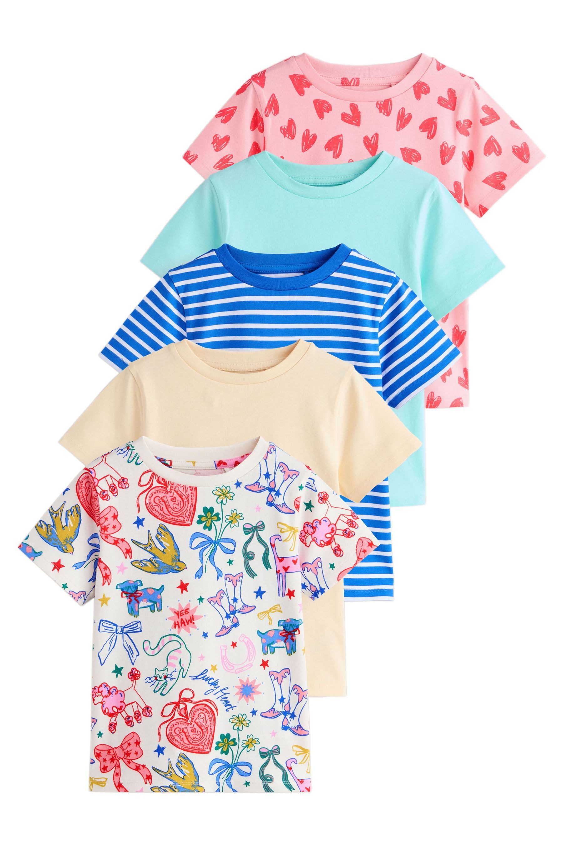 T-Shirt 5er-Pack T-Shirts