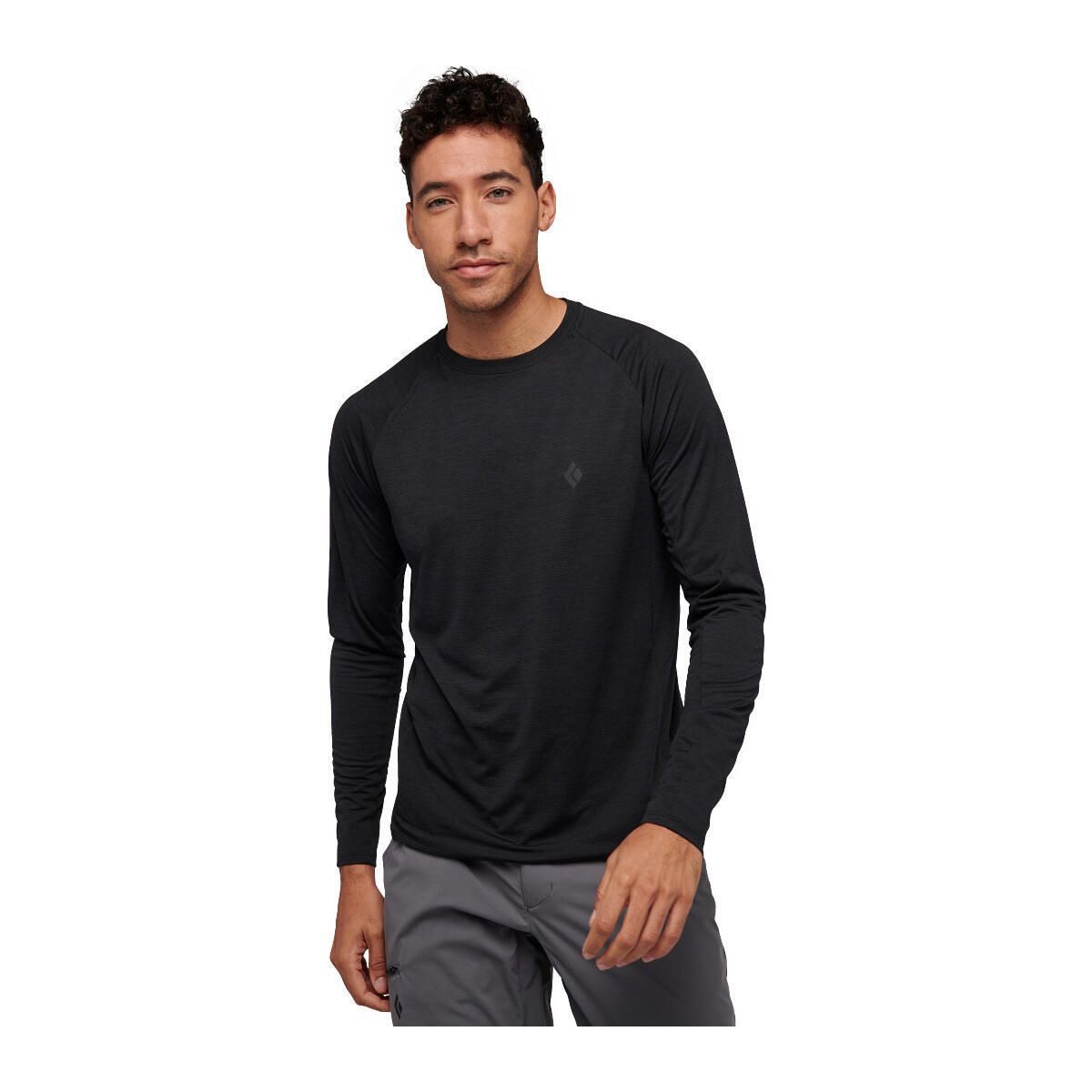 Black Diamond Funktionsshirt M Lightwire LS Tech Tee Langarmshirt mit atmungsaktivem, schnelltrocknendem Stoff und