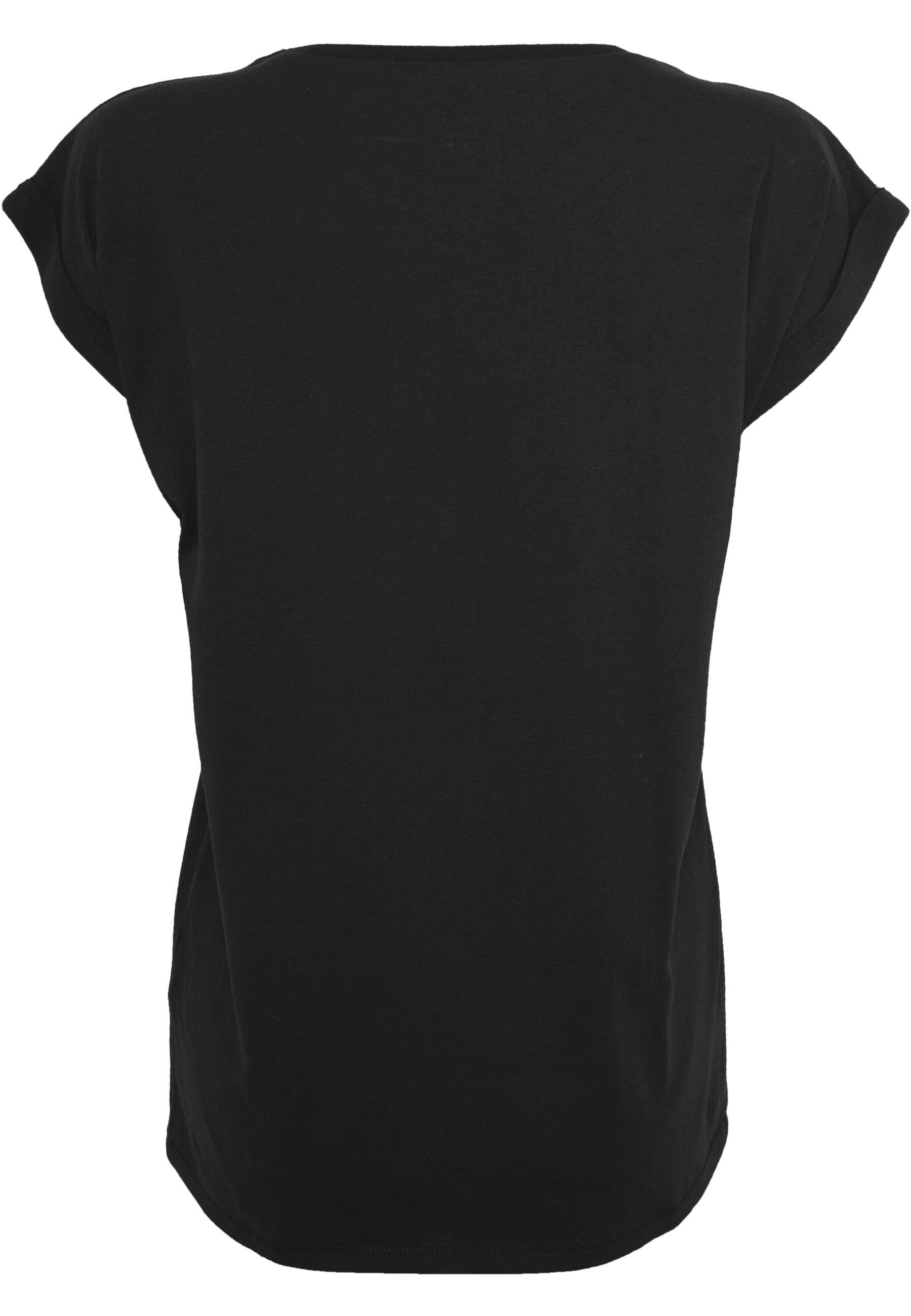 Ladies T-Shirt Stardust black Lizzie Merchcode T-Shirt Damen (1-tlg)
