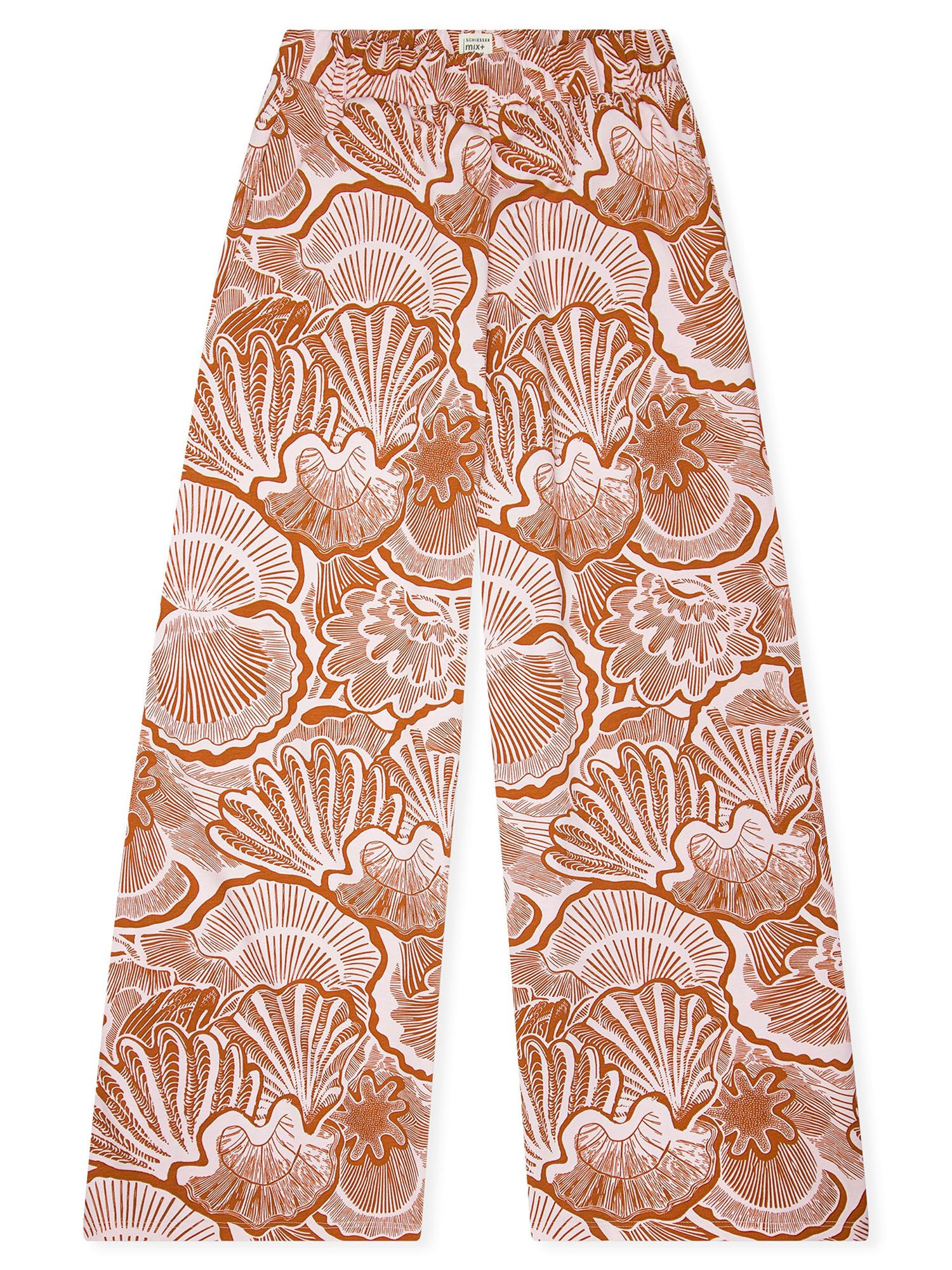 Schiesser Radlerhose Mix Relax Schlafhose, Nacht Hose, Loungehose