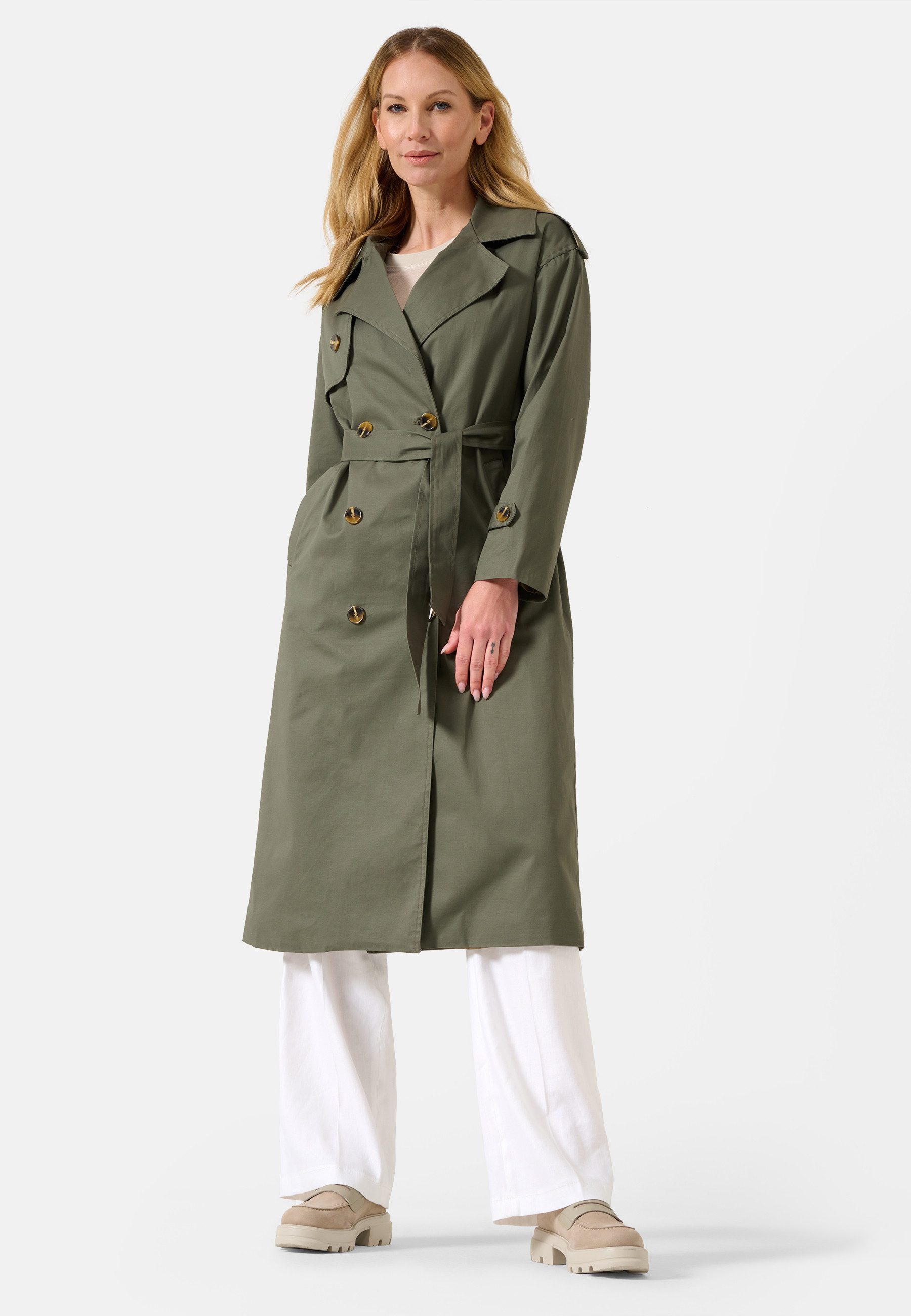 RICANO Trenchcoat Greta Made in Italy günstig online kaufen