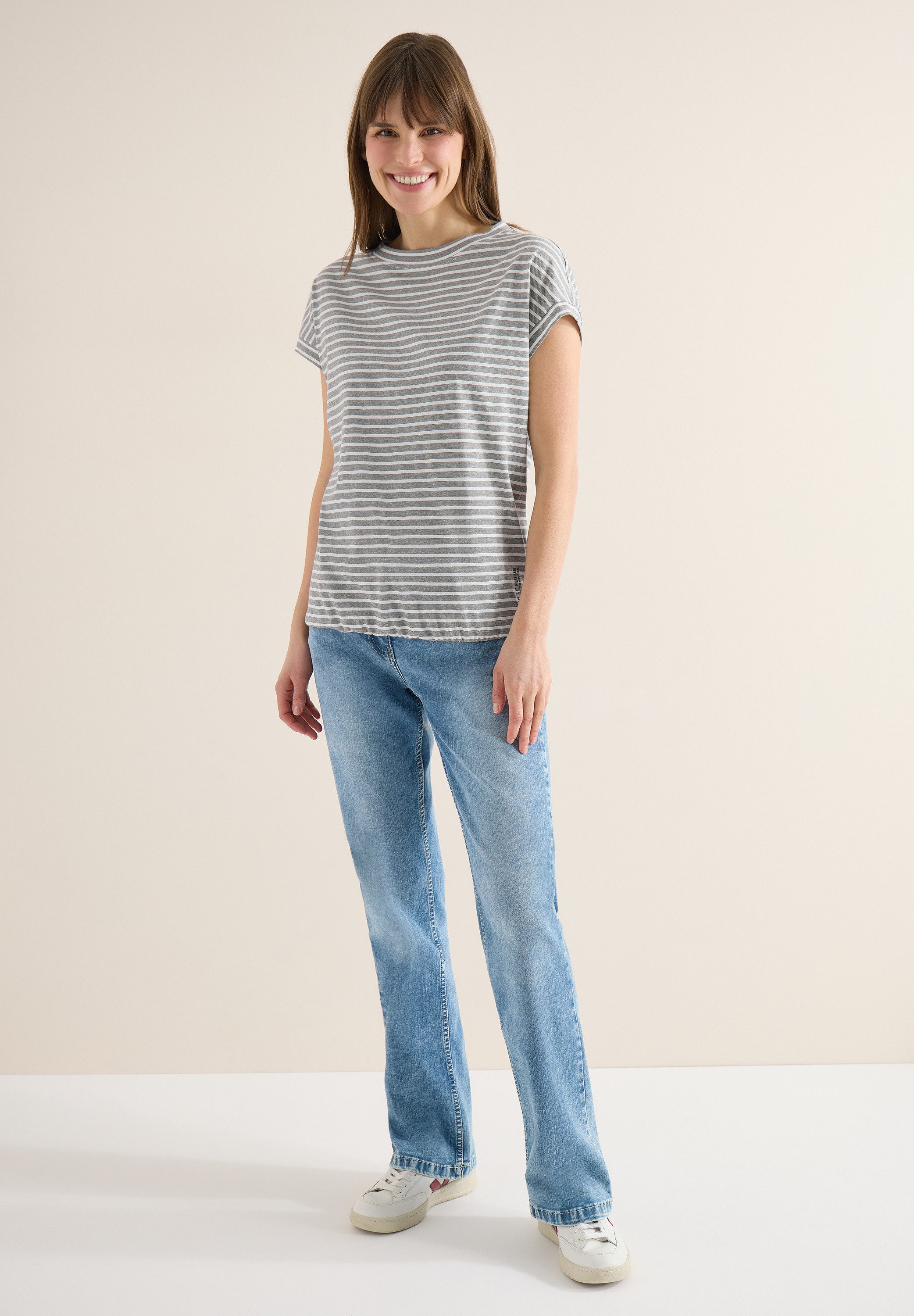 CECIL T-Shirt aus reiner Baumwolle