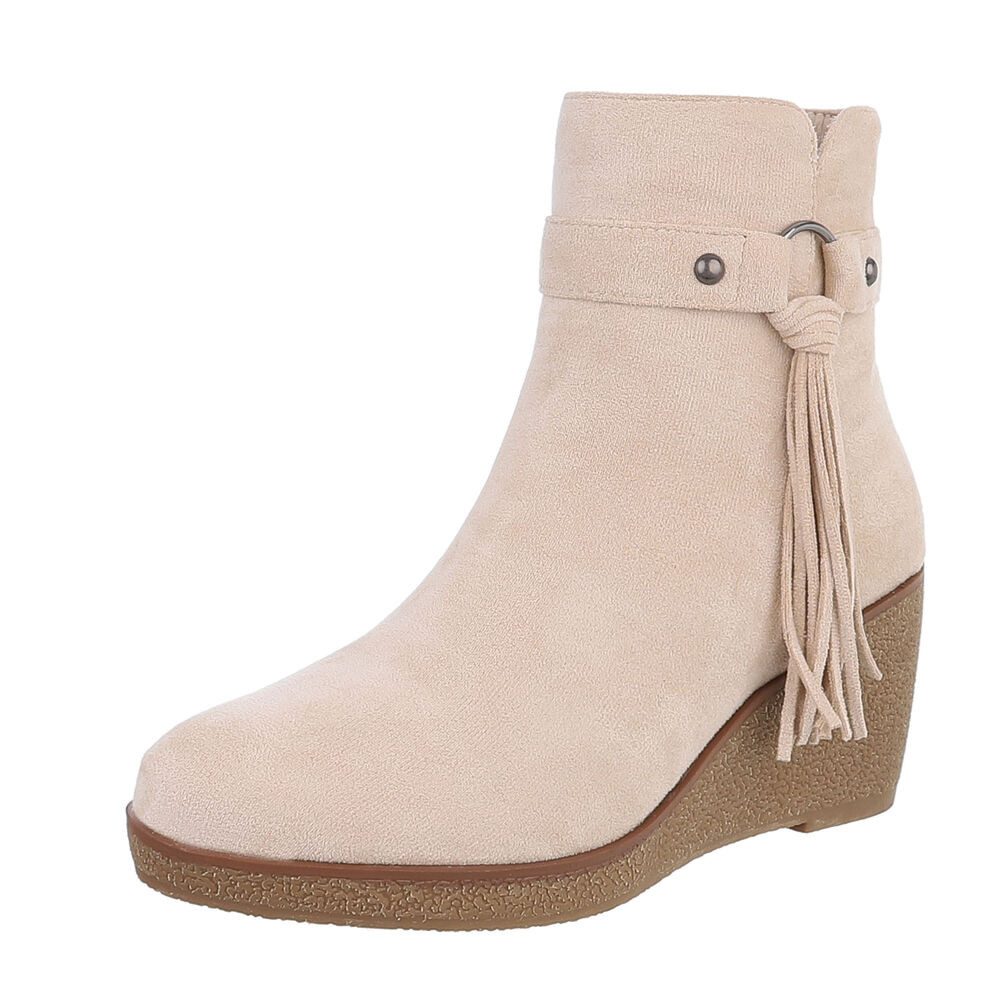 Ital-Design Damen Freizeit Keilstiefelette (87108718) Keilabsatz/Wedge High günstig online kaufen