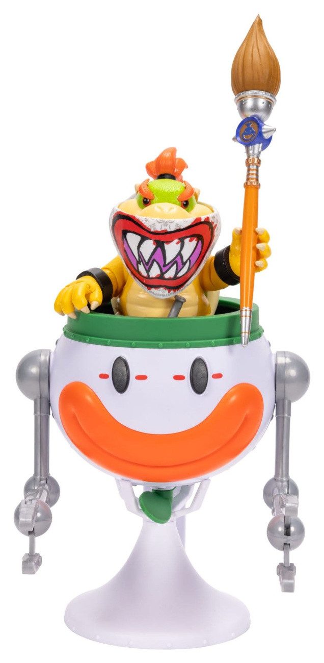Jakks Pacific Actionfigur Der Super Mario Galaxy Film Actionfigur Bowser Jr. with Clown Car 13 c