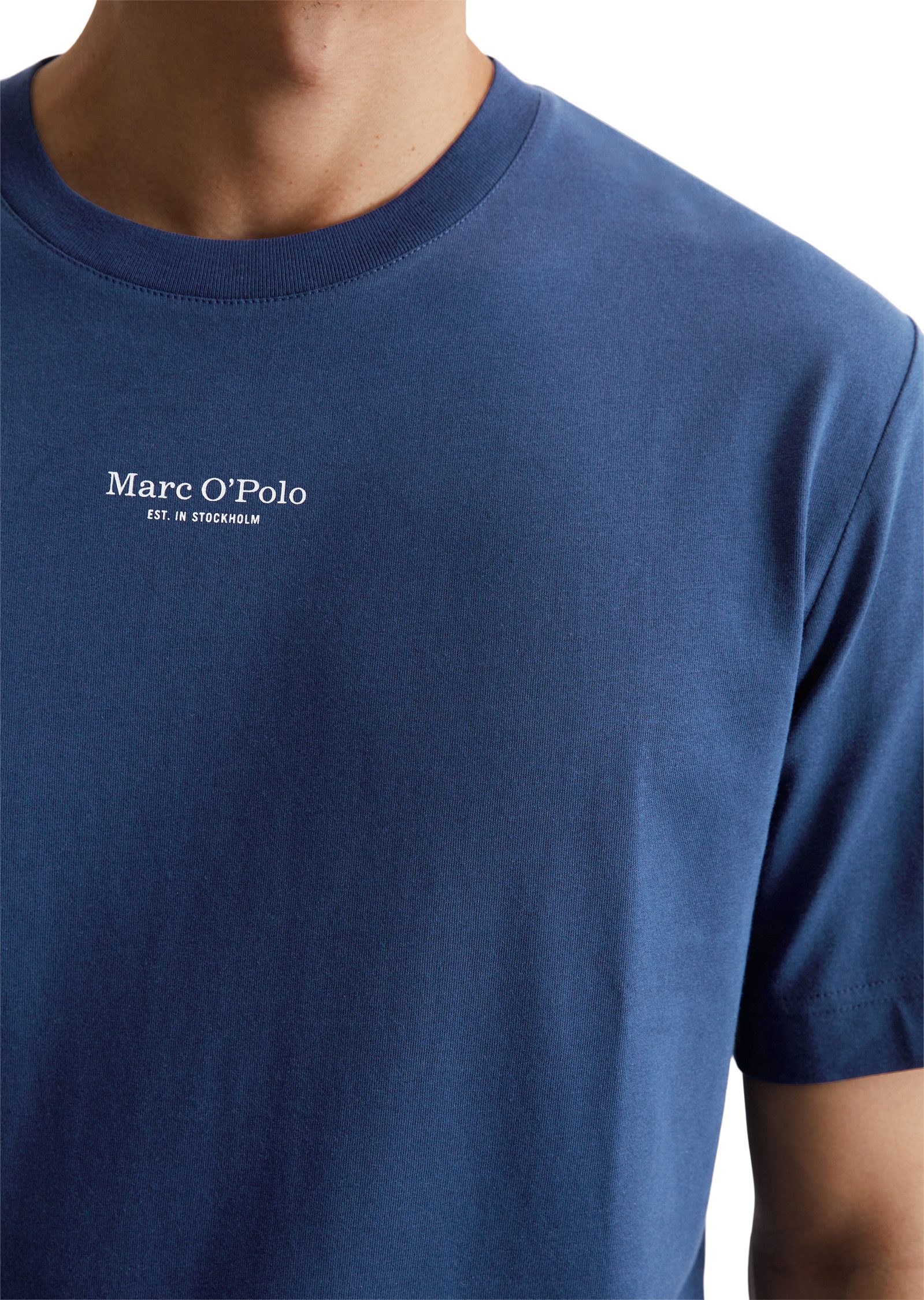 Marc O'Polo T-Shirt aus reiner Bio-Baumwolle – Bild 4 von 5