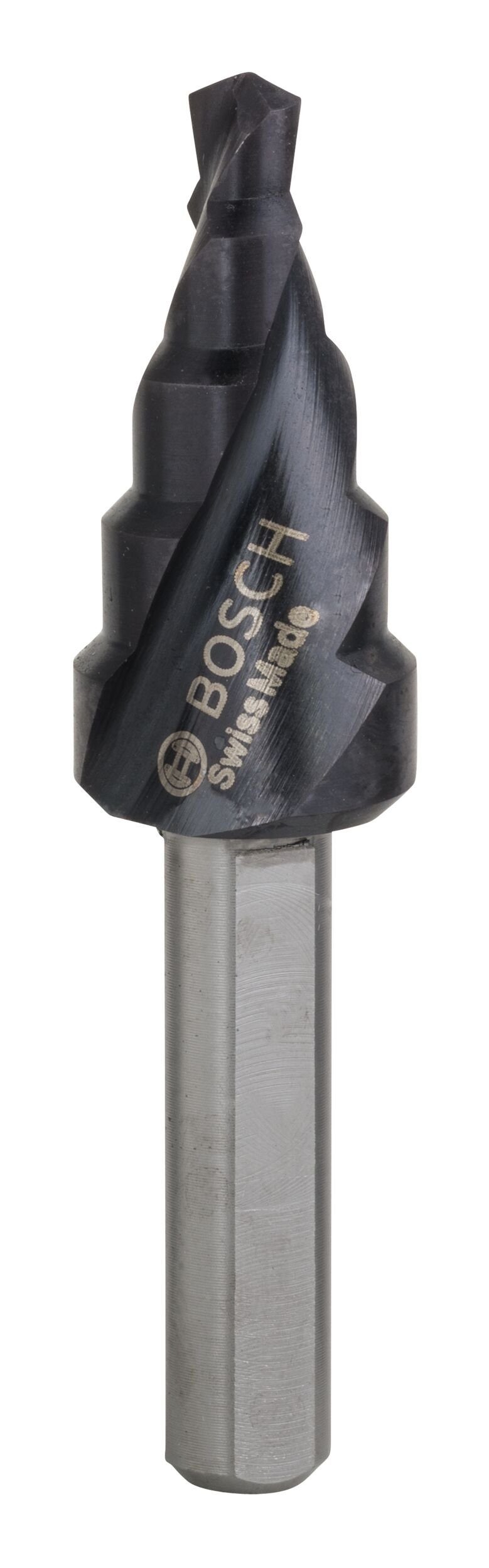BOSCH Metallbohrer, HSS-AlTiN Stufenbohrer 5 Stufen - 4 - 12 x 50 x 6 mm | Bohrer