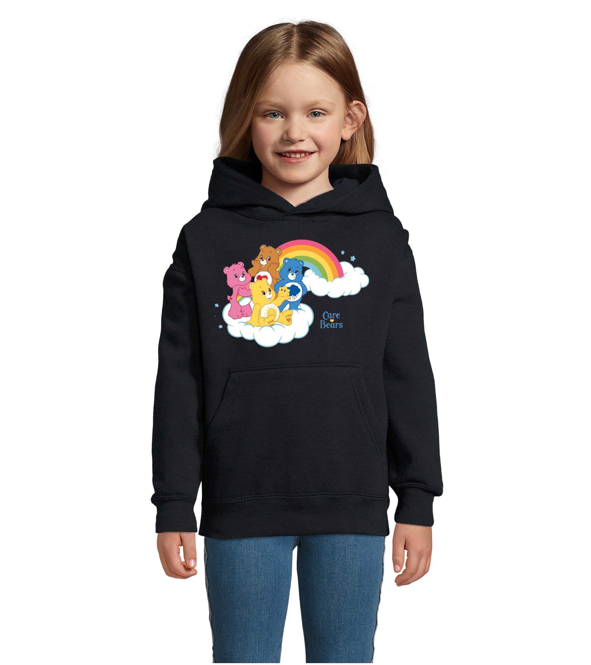 Blondie & Brownie Hoodie Kids Jungen & Mädchen Glücksbärchis Care Bears Hab-Dich-lieb Bärchis mit Kapuze
