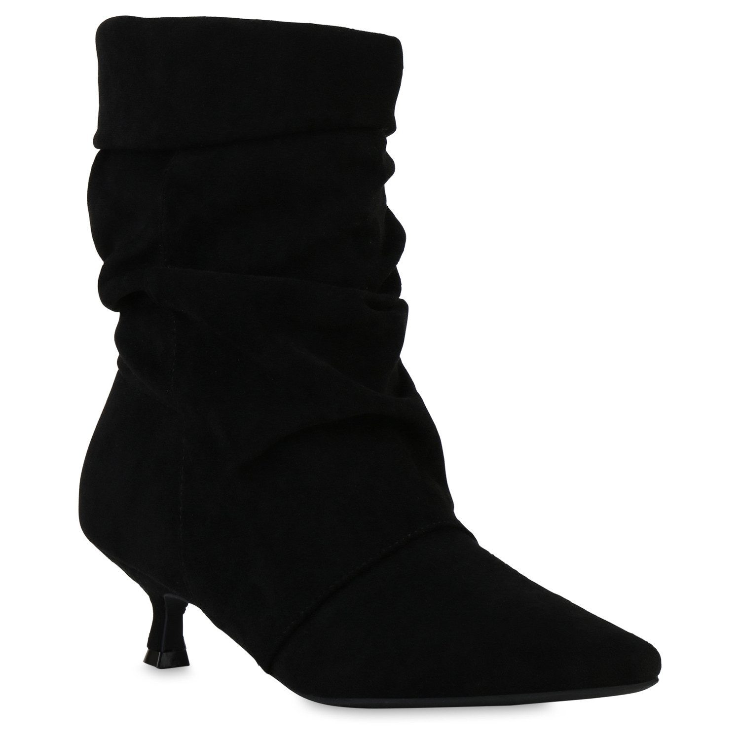 VAN HILL 841852 Stiefelette Damen Klassische Stiefeletten Stiletto Spitze B günstig online kaufen