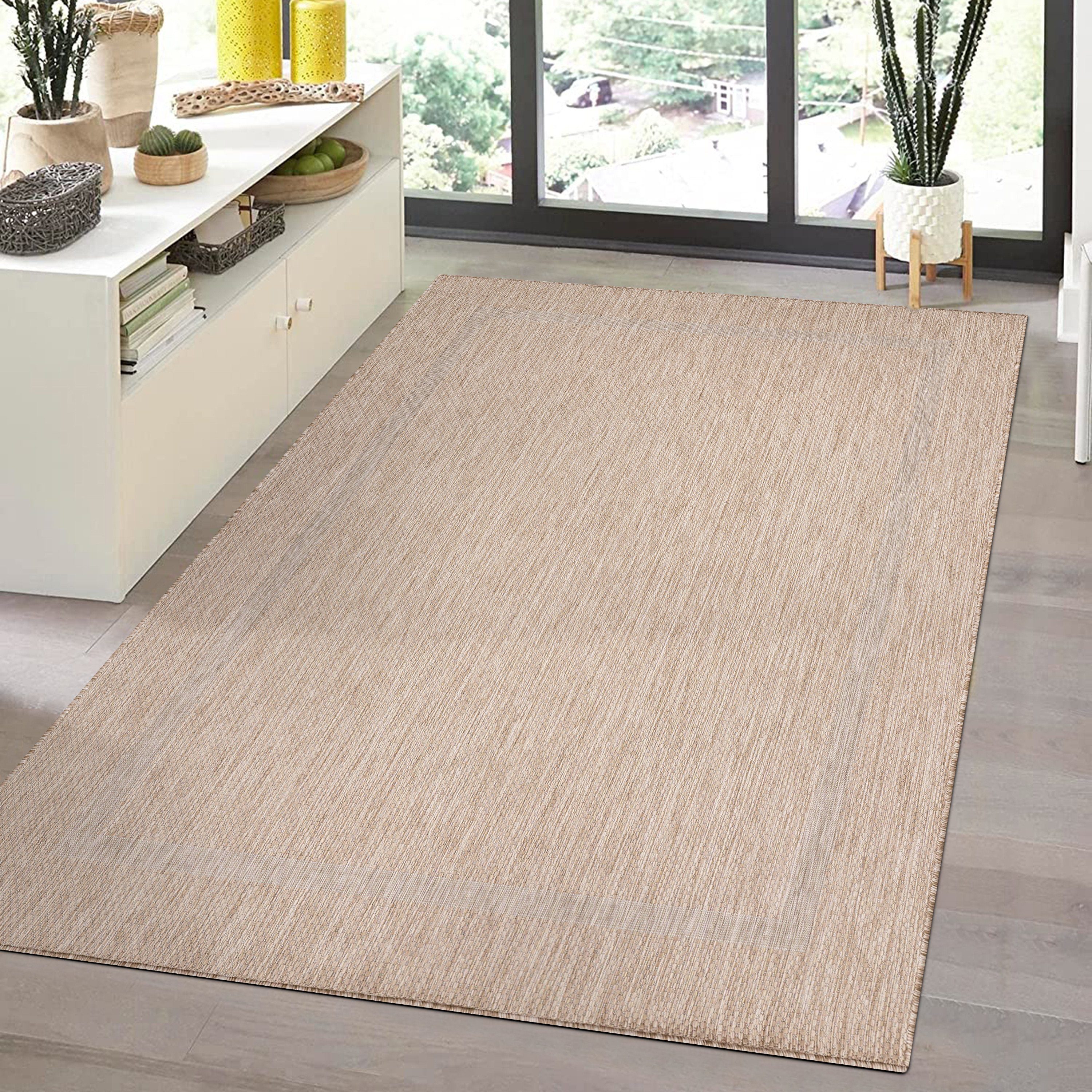 Ayyildiz Teppiche Outdoorteppich RELAX 4311, auch als Läufer und in Rund, rechteckig, Höhe: 5 mm, Läufer, Pflegeleicht, Robust, In- und Outdoor, große Farbauswahl