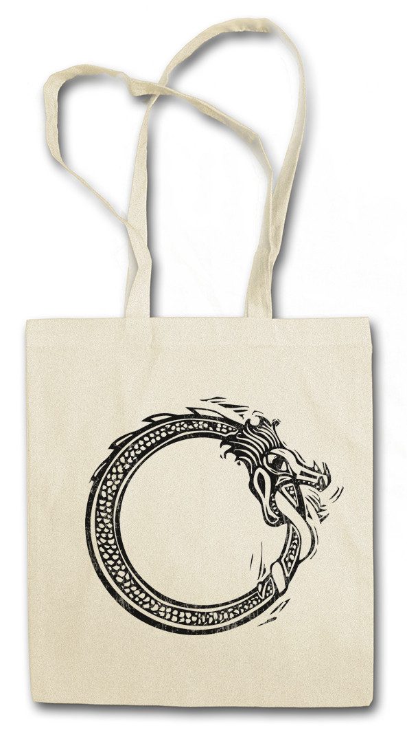 Beuteltasche Norse Midgard Snake II Stofftasche Schlange SerpentWalhalla Ravens