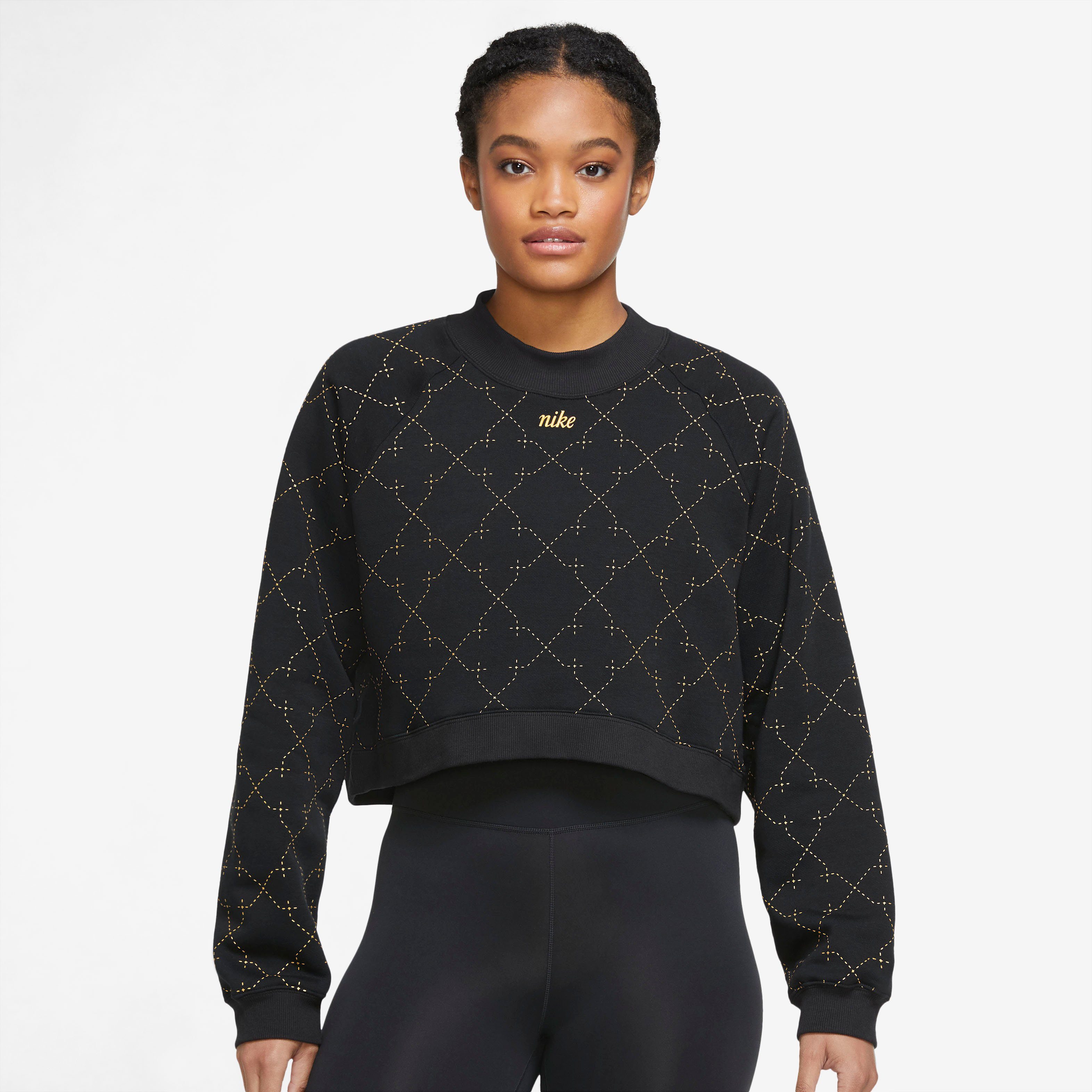 Nike Sweatshirt »Therma-FIT Women's Cropped Novelty Fleece Crew Sweatshirt«  online kaufen | OTTO