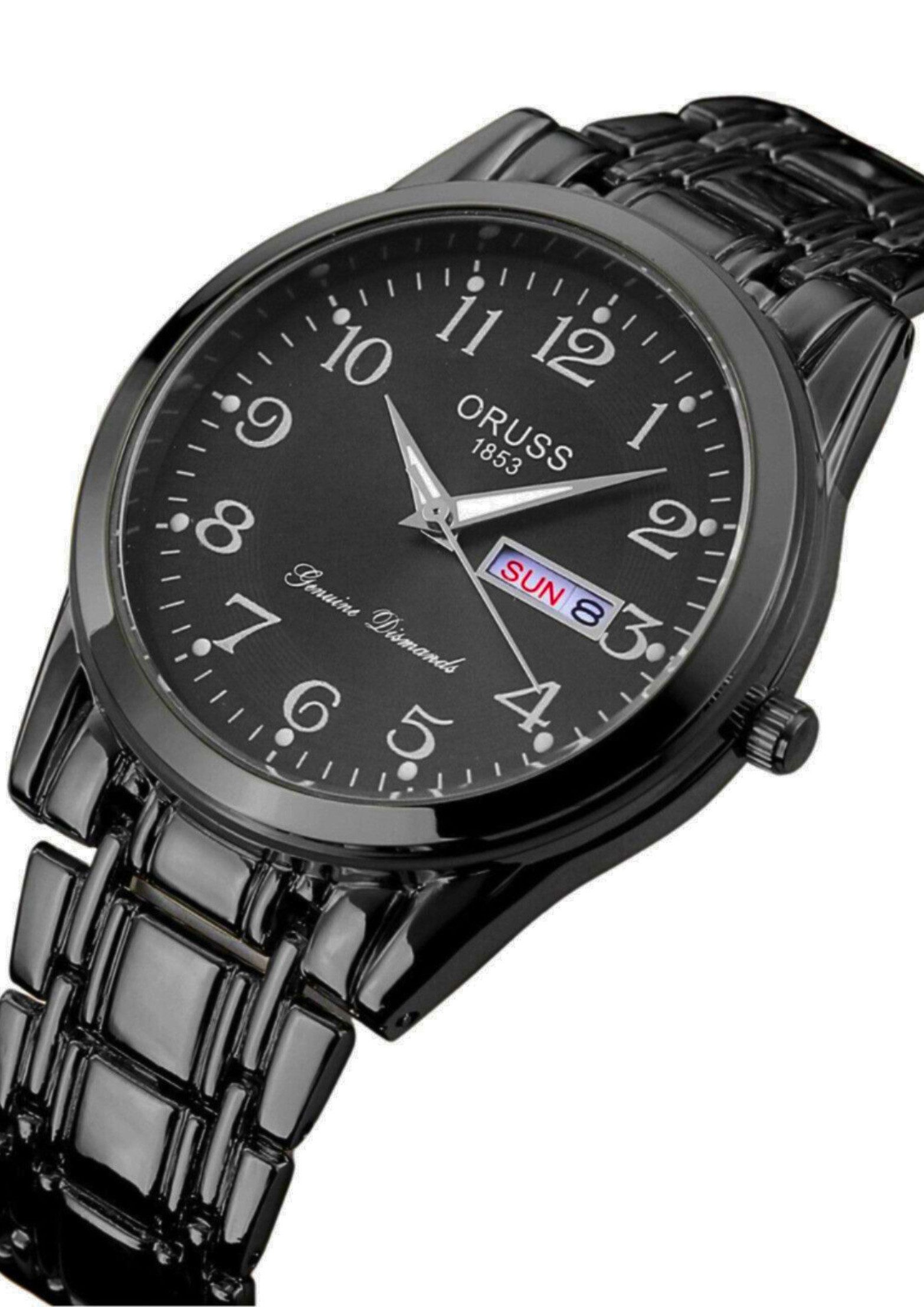 S&T Design Quarzuhr Herren Uhr Edelstahl Armbanduhr Herrenuhr, (Geschenkebox (Etui), inkl