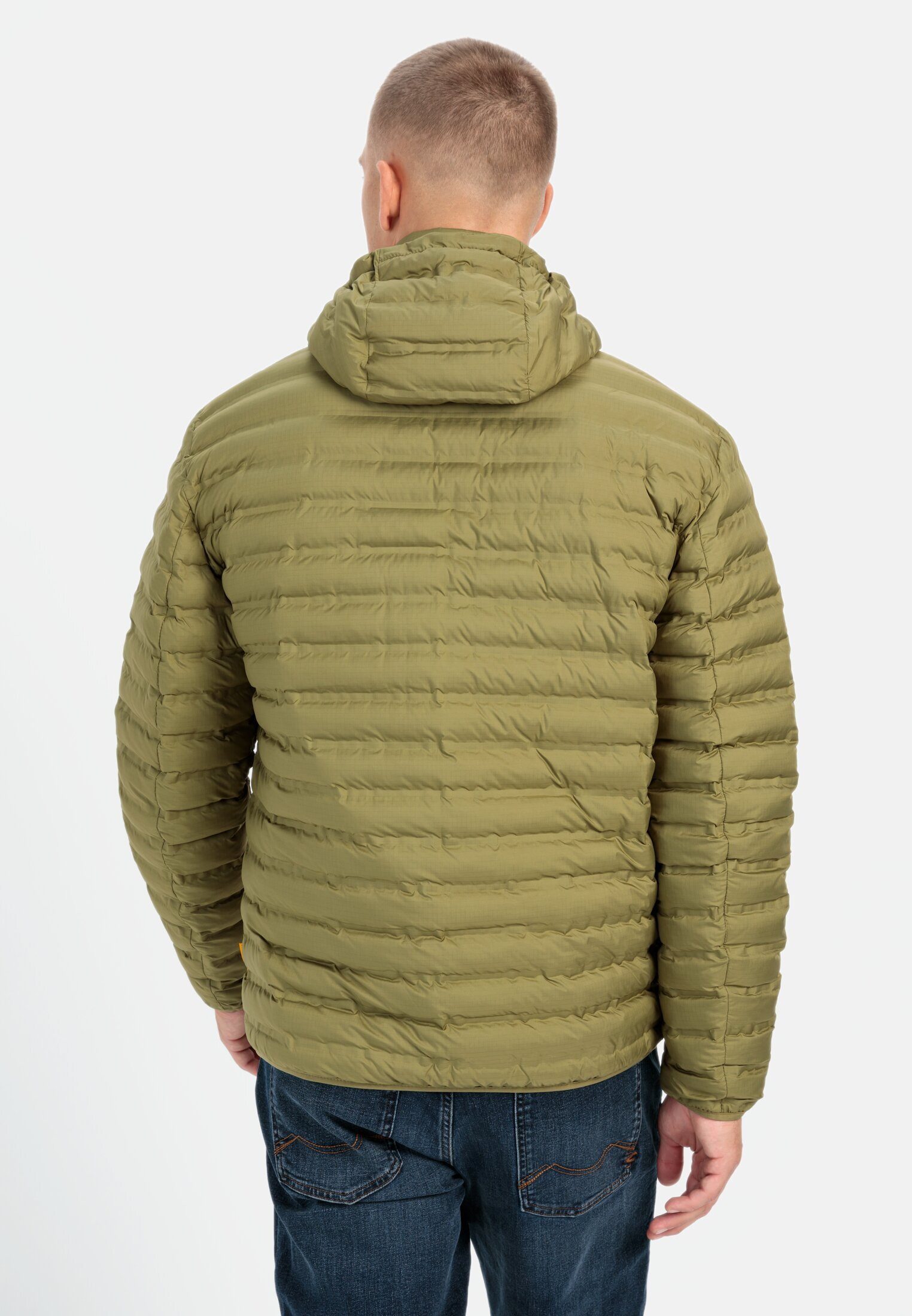 camel active Funktionsjacke teXXXactive® Blouson aus recyceltem Polyester Reflektierende Details