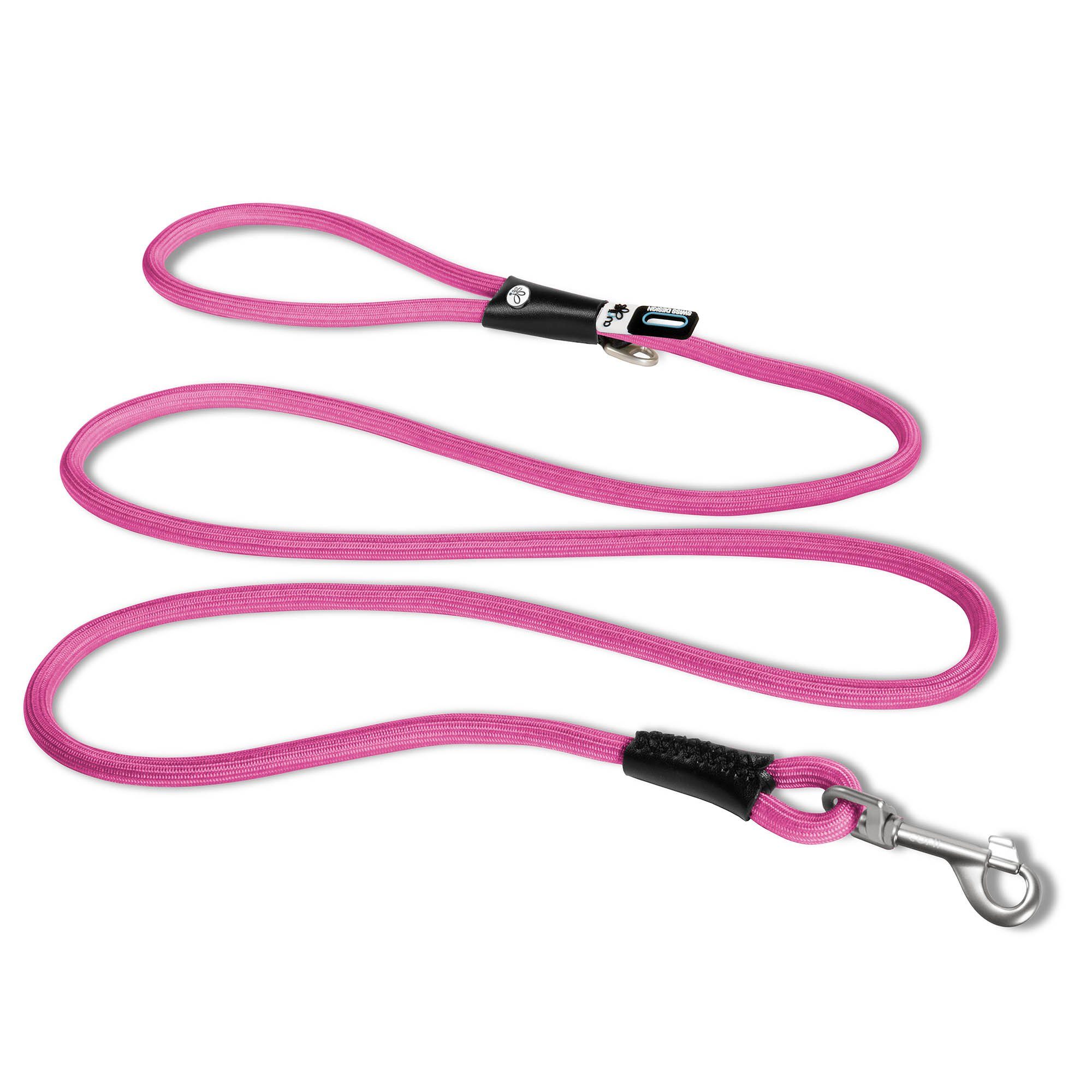 Curli Hundeleine Curli Stretch Comfort stoßdämpfende Nylon Hunde Führleine Hundeleine