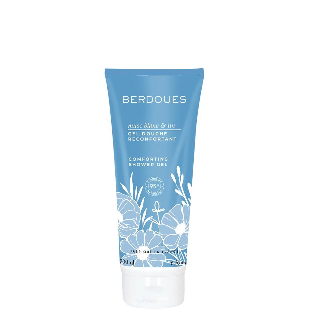 Berdoues Duschgel Parfums, Musc Blanc Et Lin, Duschgel, 200 ml