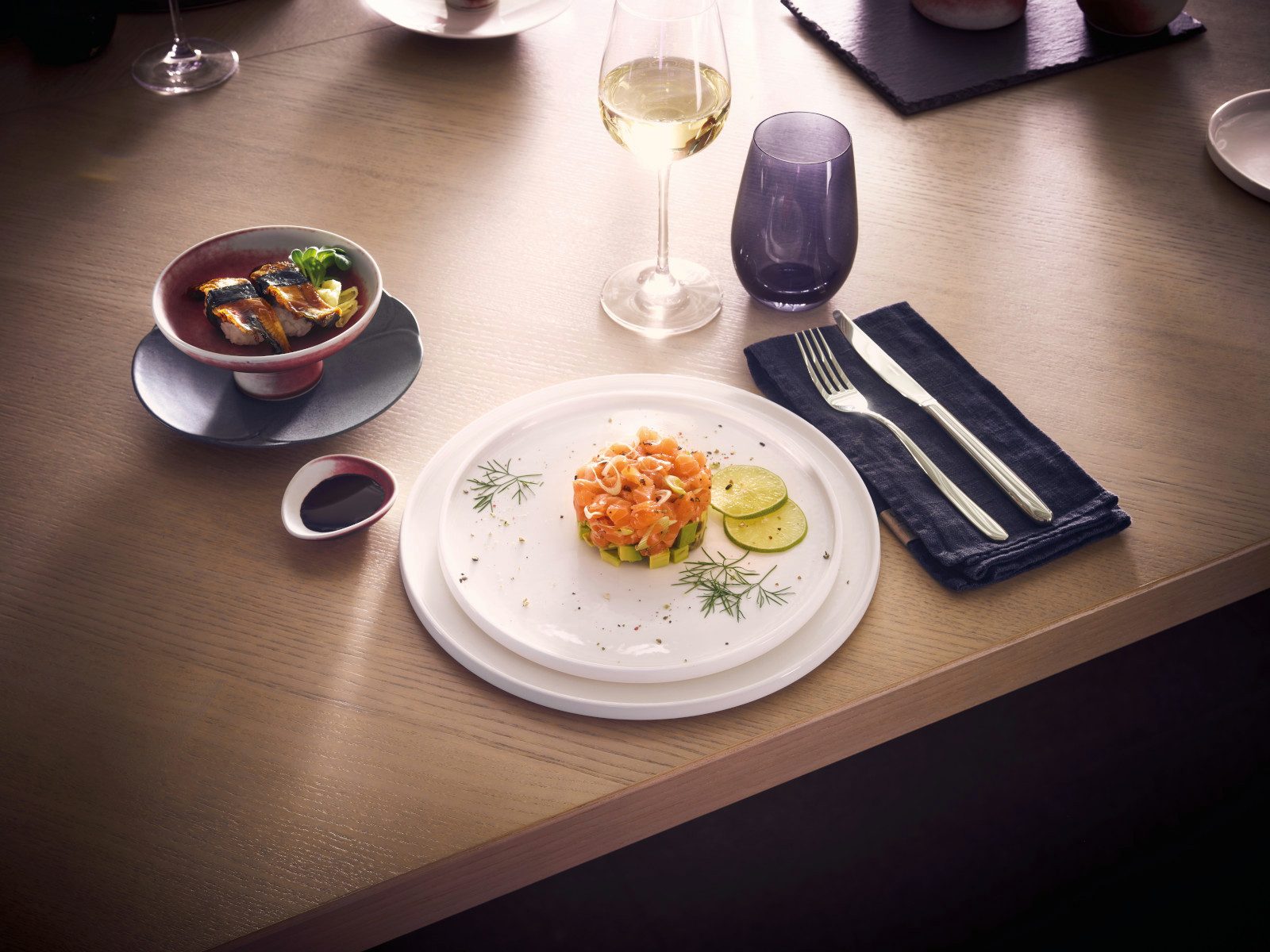 Rosenthal Frühstücksteller Bloom Snow Teller flach 18cm