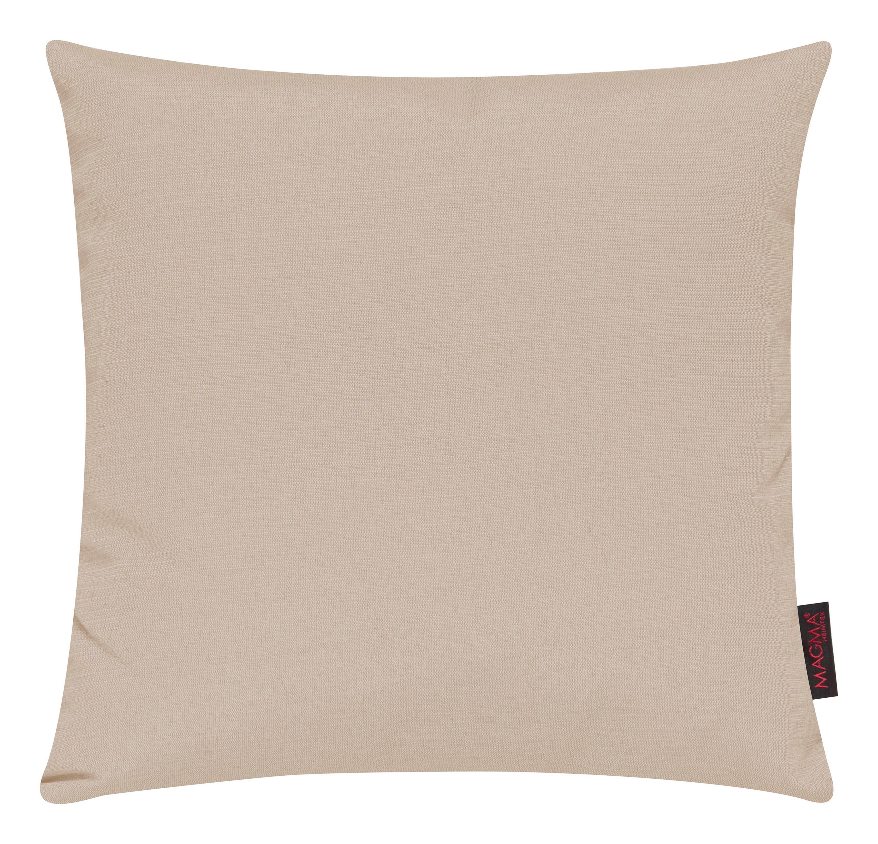 Magma Heimtex Kissenbezug FINO Kissenhülle ca. 50 cm x 50 cm 2er Set in vielen Farben, (2 Stück), leichte Struktur