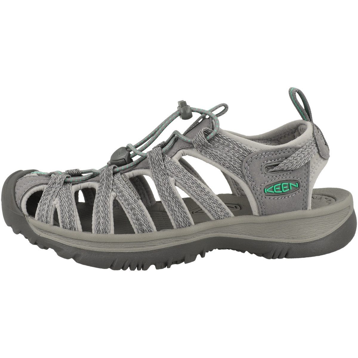 Keen Whisper Damen Sandale Sandaletten, Sommerschuhe, Badeschuhe, Riemchen, Schlappen