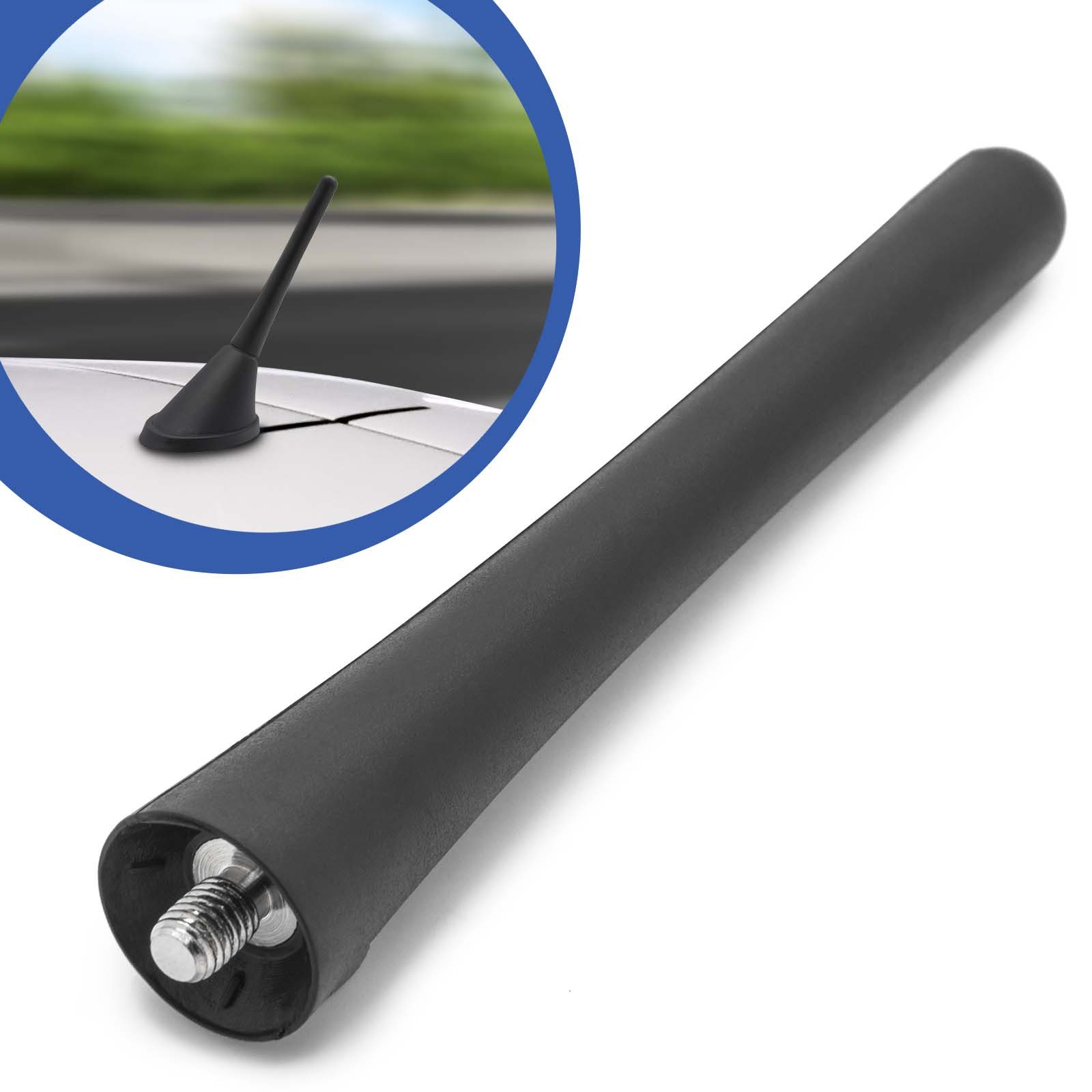 Adapter Universe Kurz Stab Dach Antenne 10cm M5 16V Auto Radio FM AM GPS GSM Navi Stabantenne