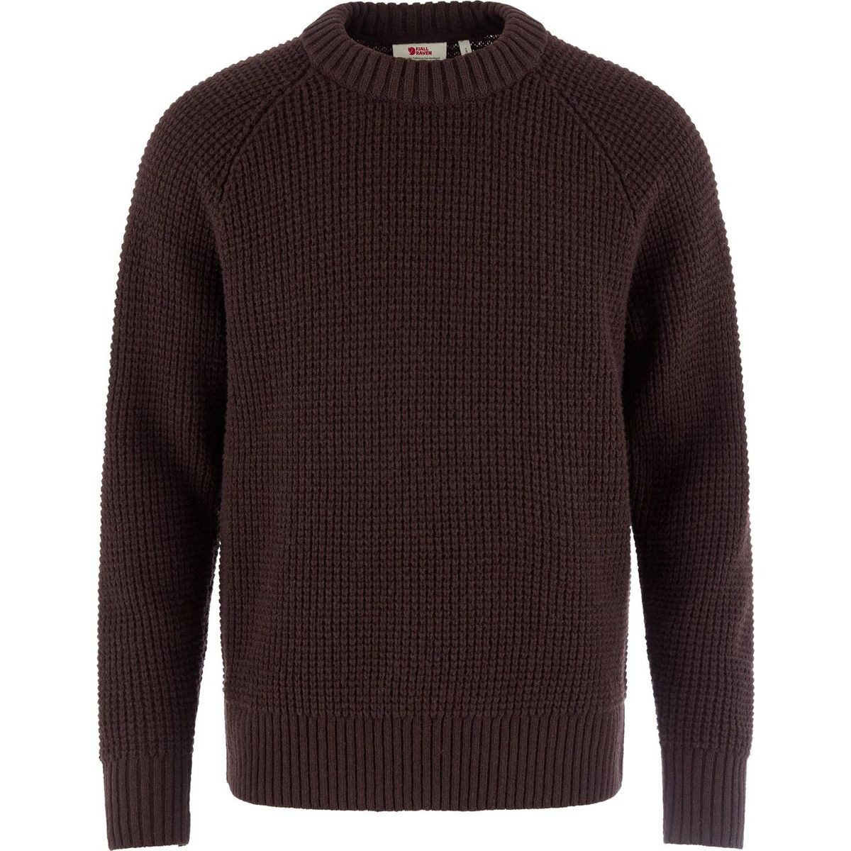 Fjällräven Sweatshirt övik Waffle Knit M Komfortabler Herrenpullover aus Wolle mit hervorragender