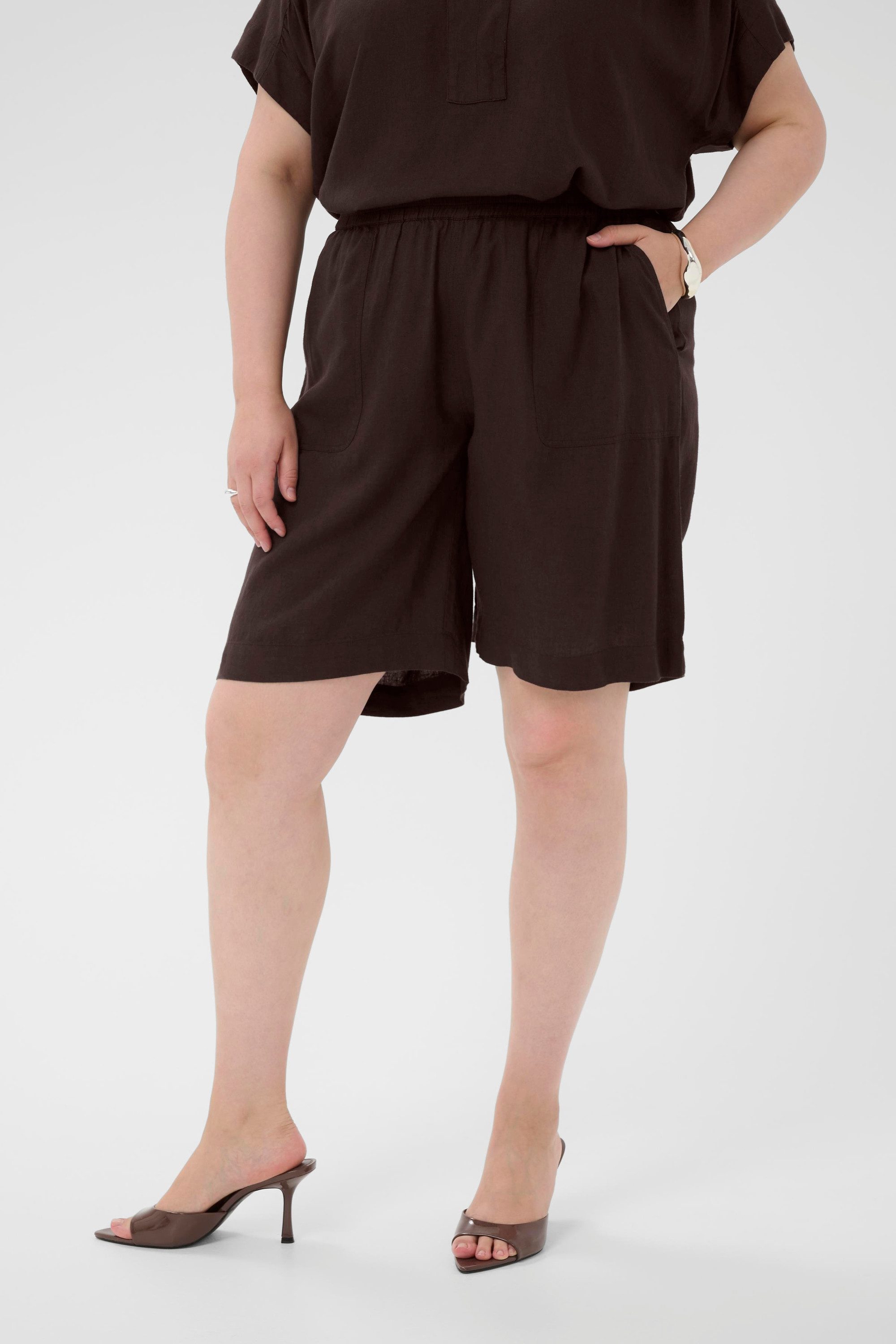 KAFFE Curve Shorts Shorts KCmille Große Größen