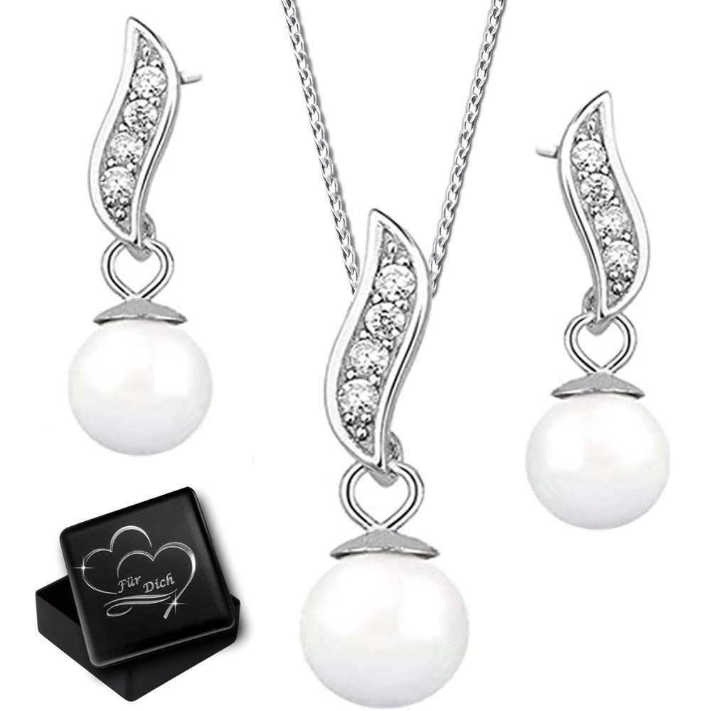 Limana Ohrring und Ketten Set 925 günstig online kaufen
