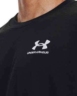Under Armour® T-Shirt UA Heavyweight Kurzarm-Oberteil mit aufgesticktem Logo