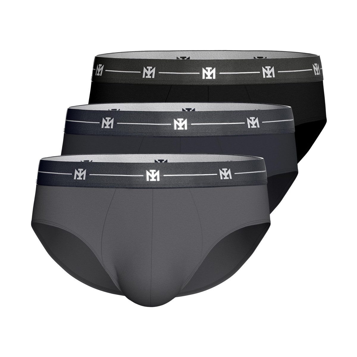 IMPETUS Slip IM1121P09 Herren (3-St) Unterwäsche, Unterhose, Höschen, Schlüpfer, Sportslip