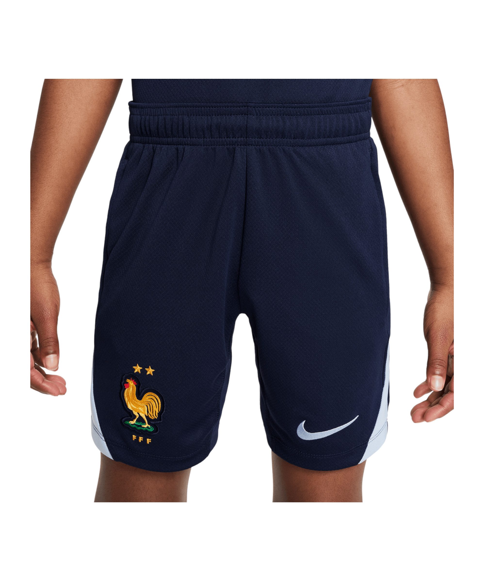 Nike Sporthose Frankreich Trainingsshort EM 2024 Kids
