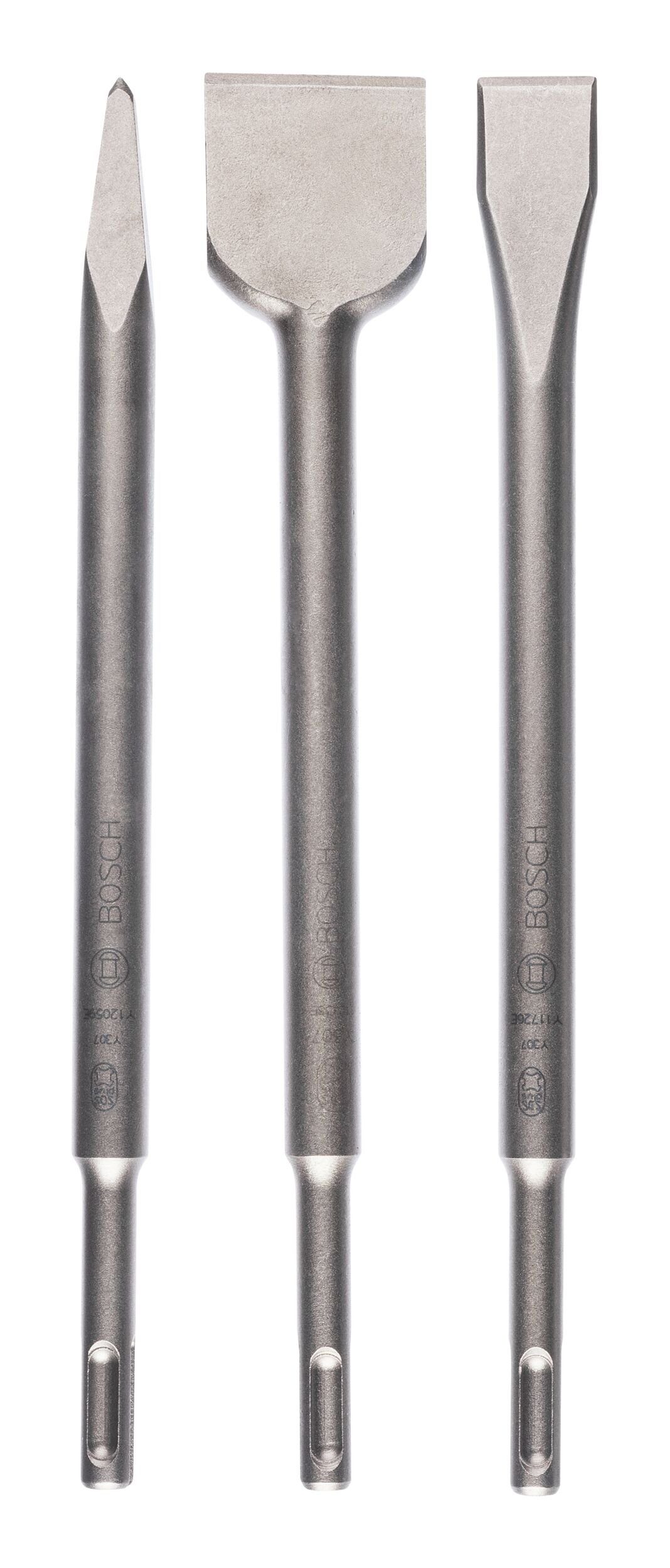 BOSCH Universalbohrer, (3 Teile), Зубило-Set SDS Plus, 3-teilig