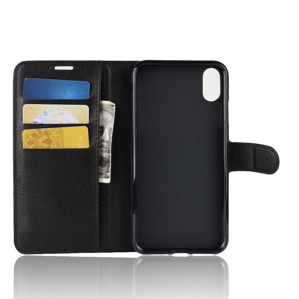 betterfon Handyhülle Leder Hülle für iPhone - Wallet Case Klapphülle, Wallet Case mit Magnetverschluss, Kartenfächern & Innenhülle – Bild 4 von 5