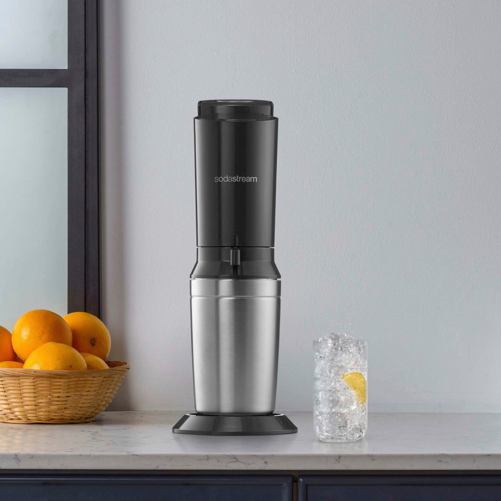 SodaStream Wassersprudler Crystal 3.0, (3-tlg), mit Quick Connect CO2-Zylinder und 1x Glaskaraffe 0,7 L – Bild 5 von 5